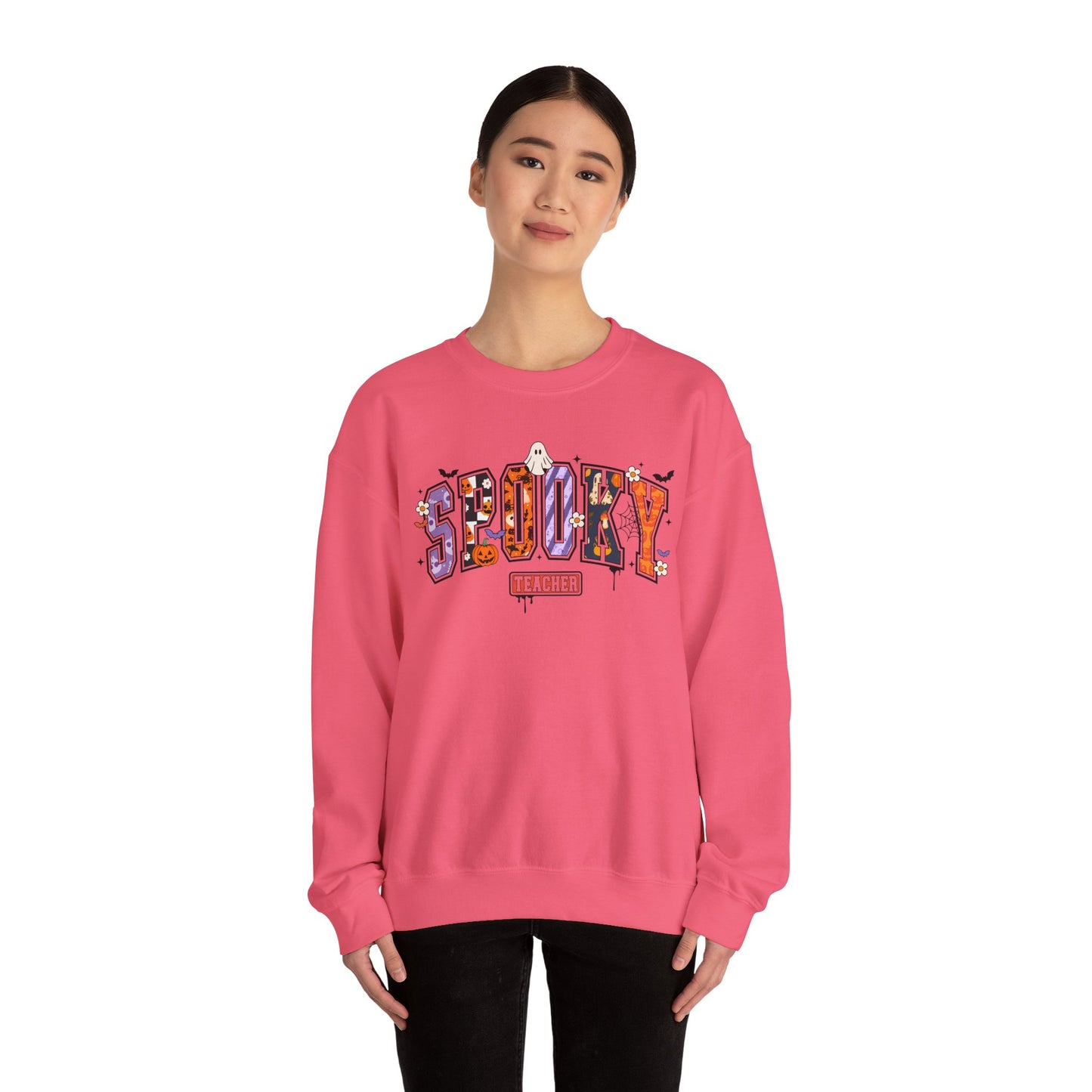 Sweatshirt - Teacher / Halloween - Spooky Teacher (1a)