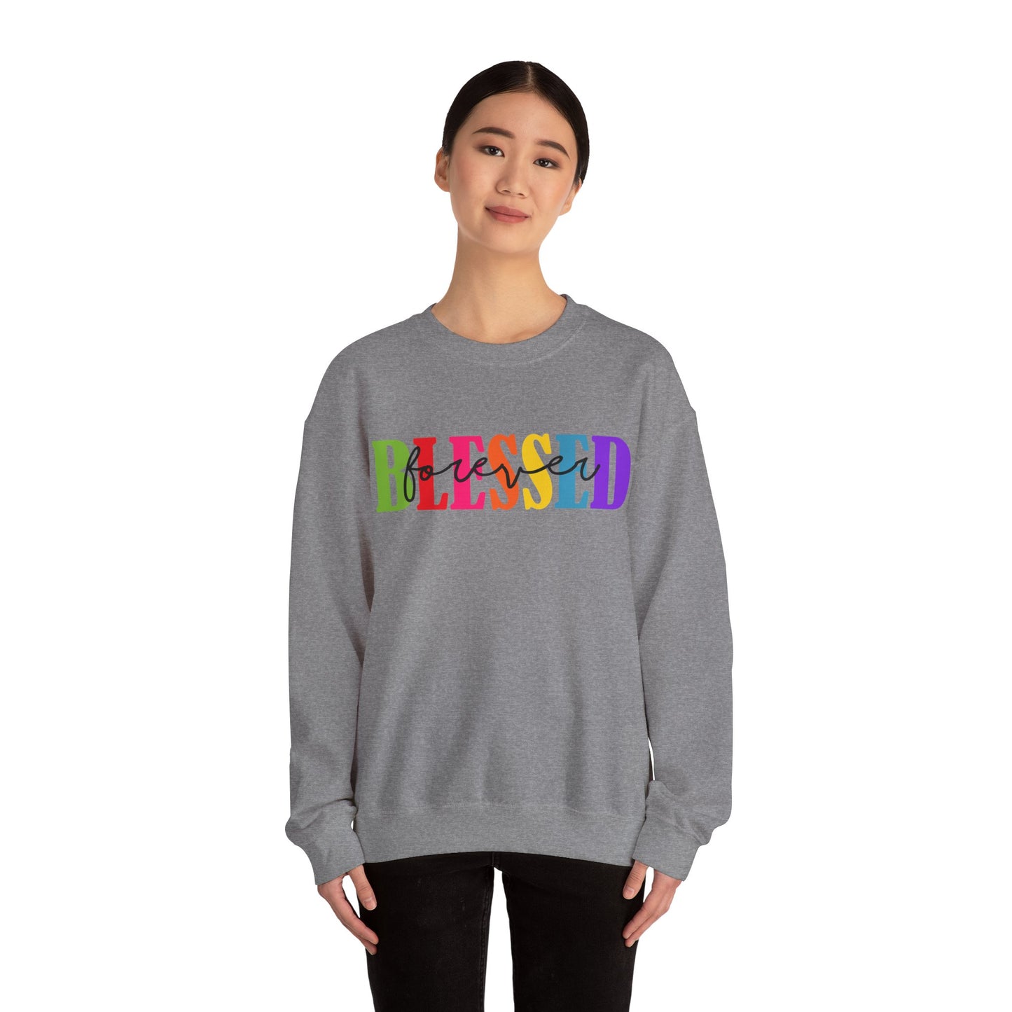 Sweatshirt - Faith - Blessed Forever (1)