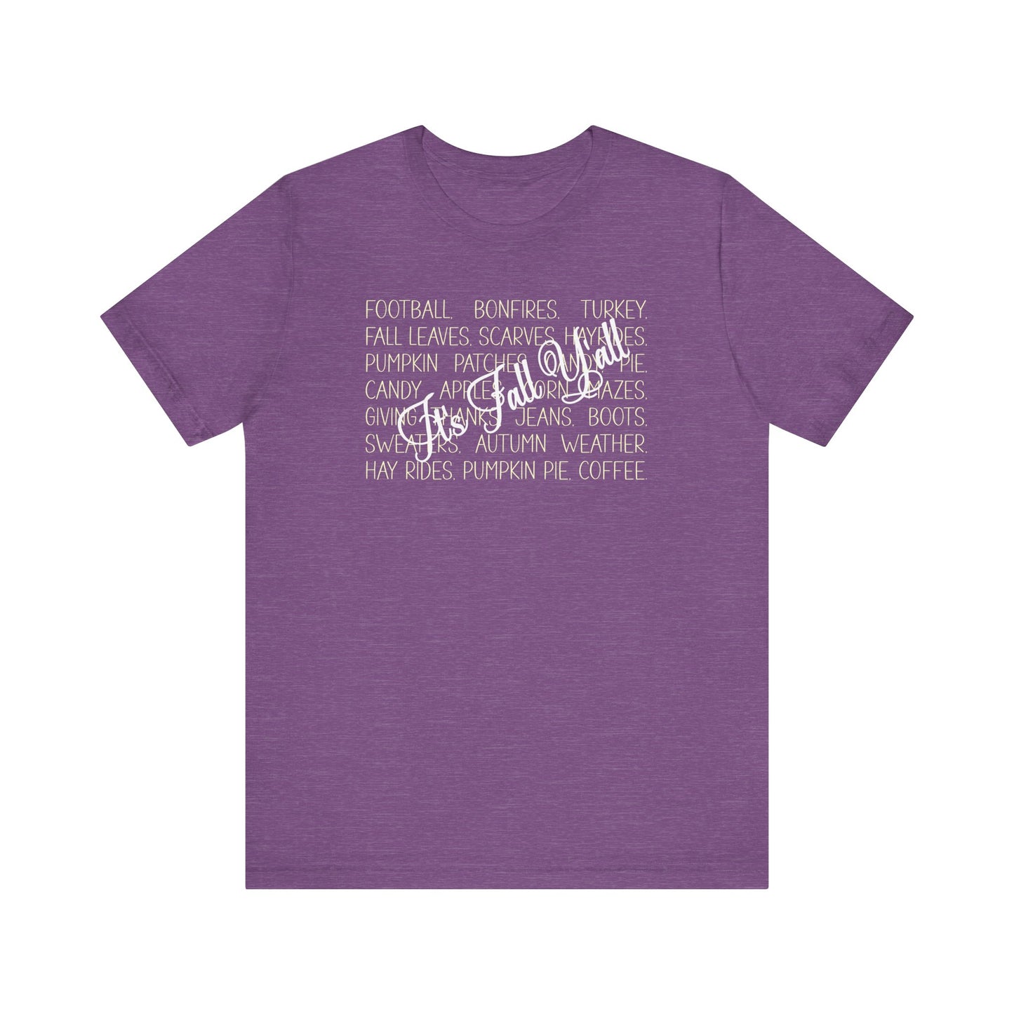 T-shirt - Autumn - It's Fall Y'all (1a)