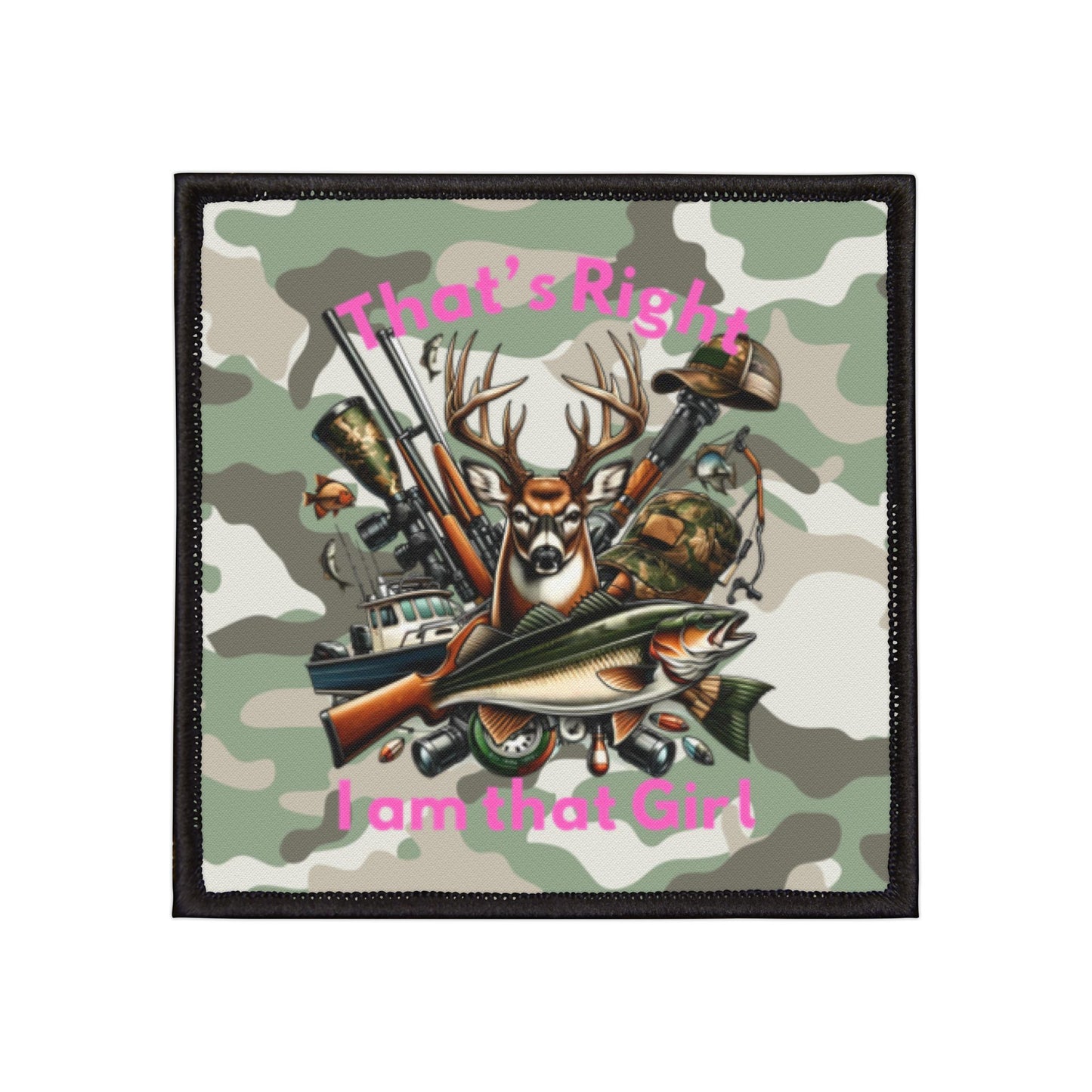 Iron-On Patch - Hunter - I am that Girl (1)