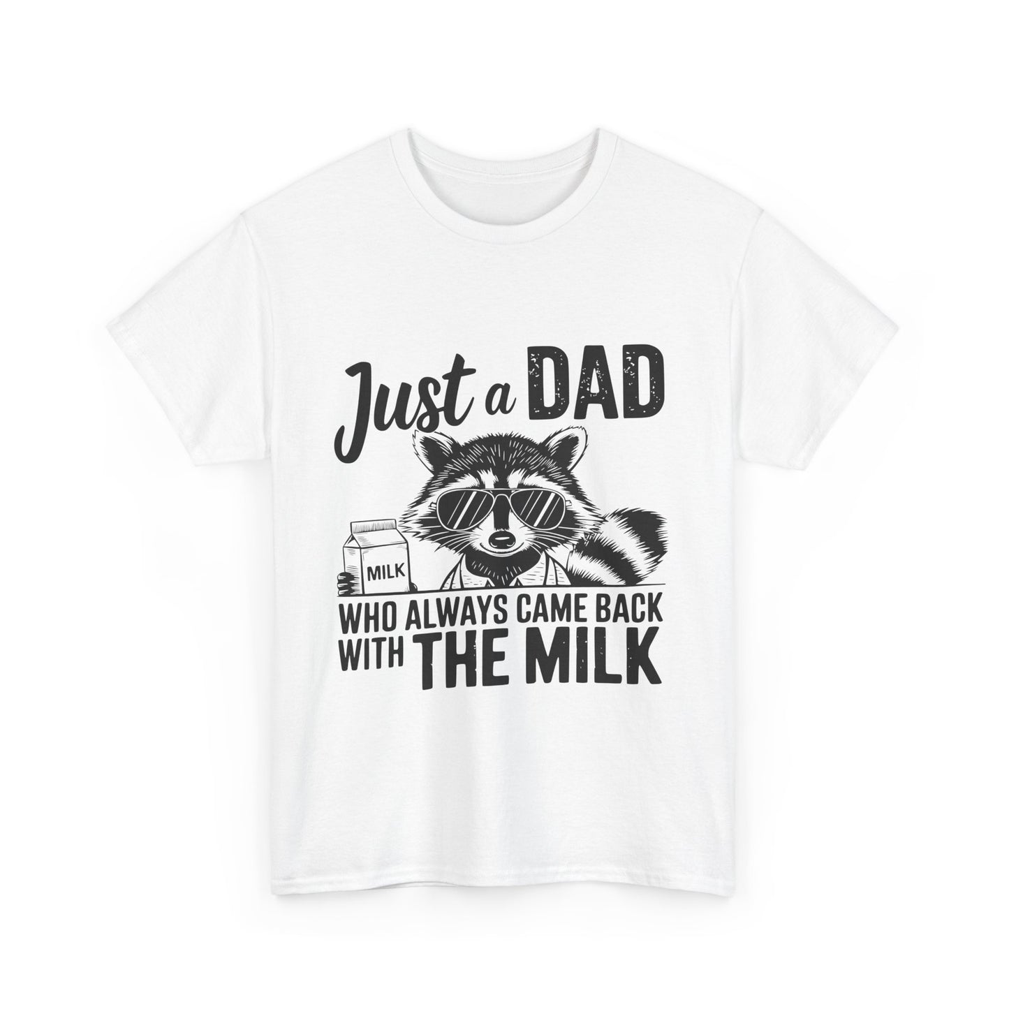 T-Shirt - Dad / Funny - Just a Dad (1) - Black Writing