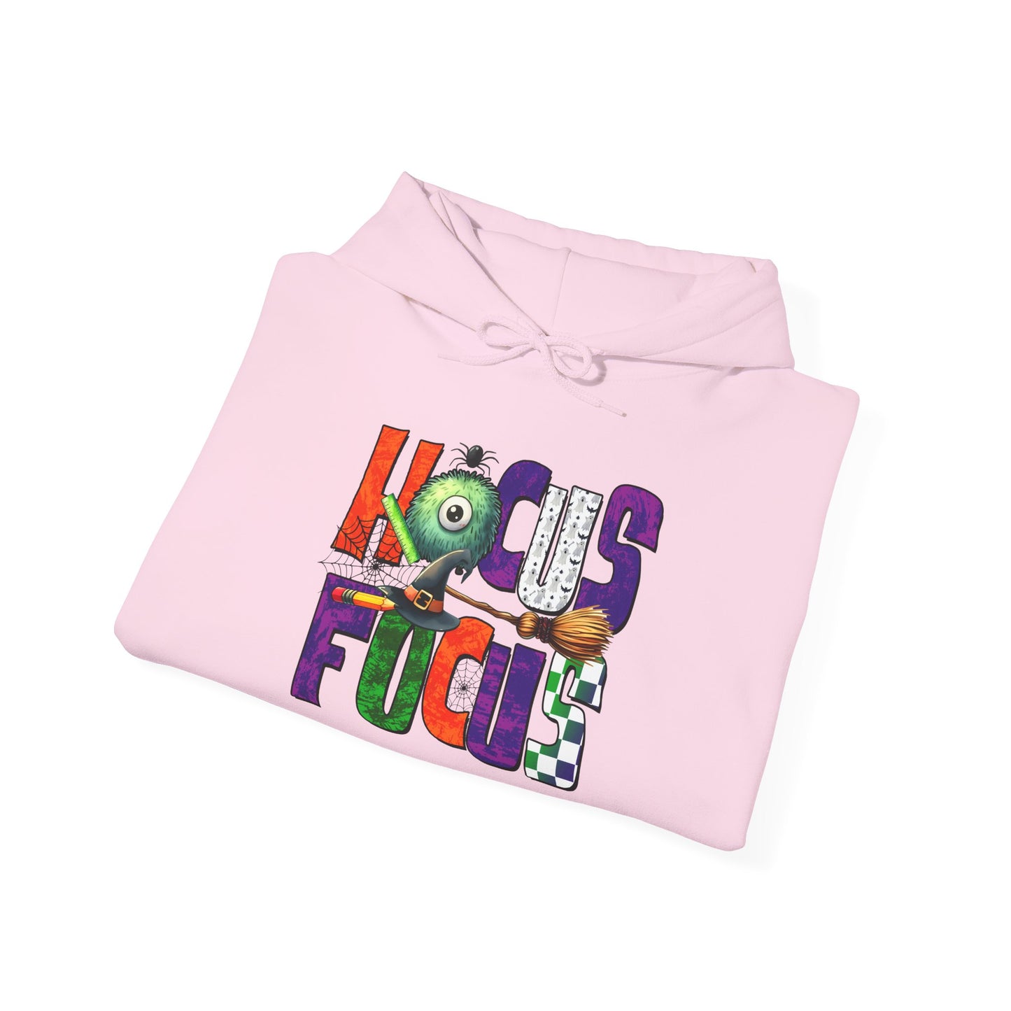 Heavy Blend Hoodie - Teacher/Halloween - Hocus Focus (01a)