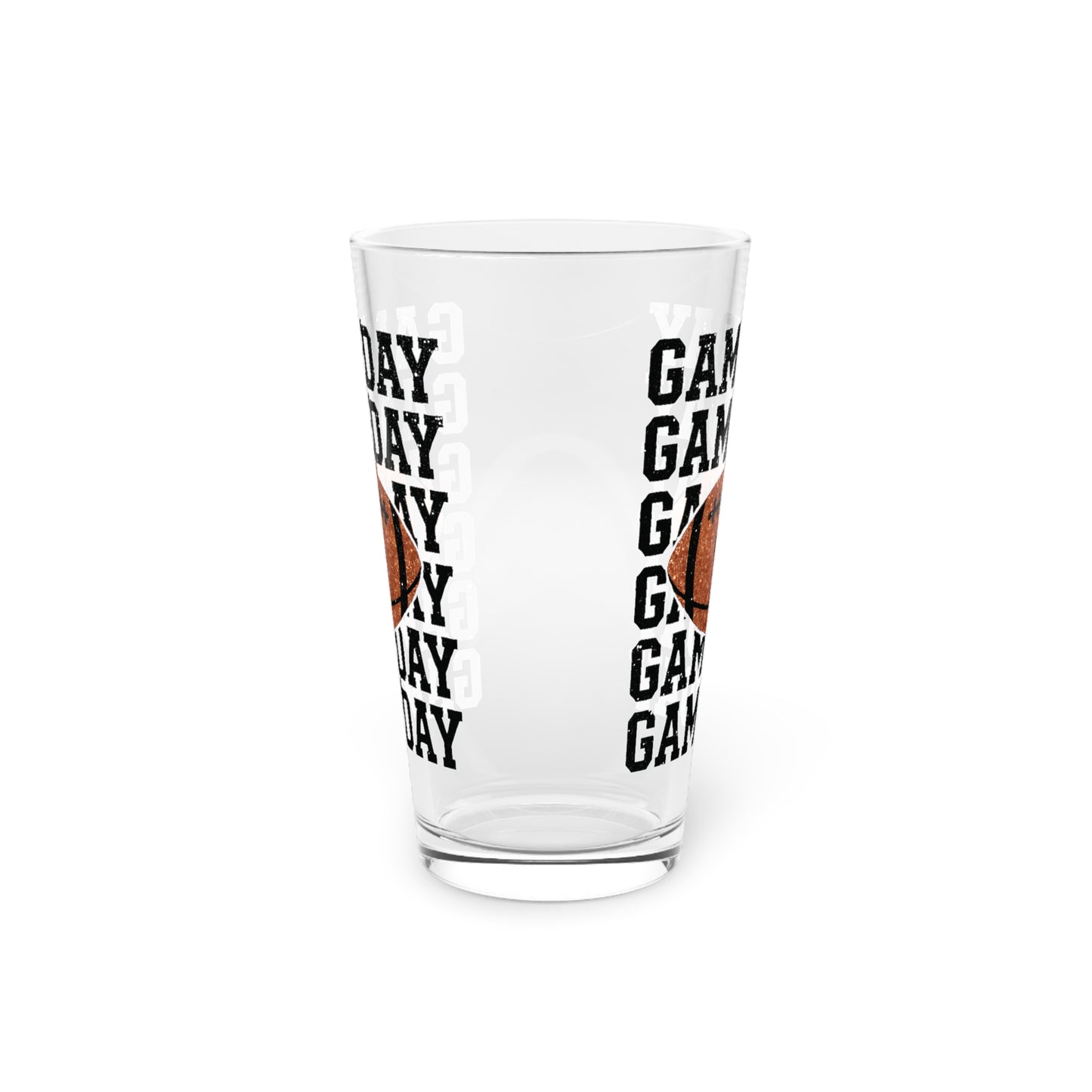 Pint Glass, 16oz - Football - GameDay GameDay GameDay (01a)