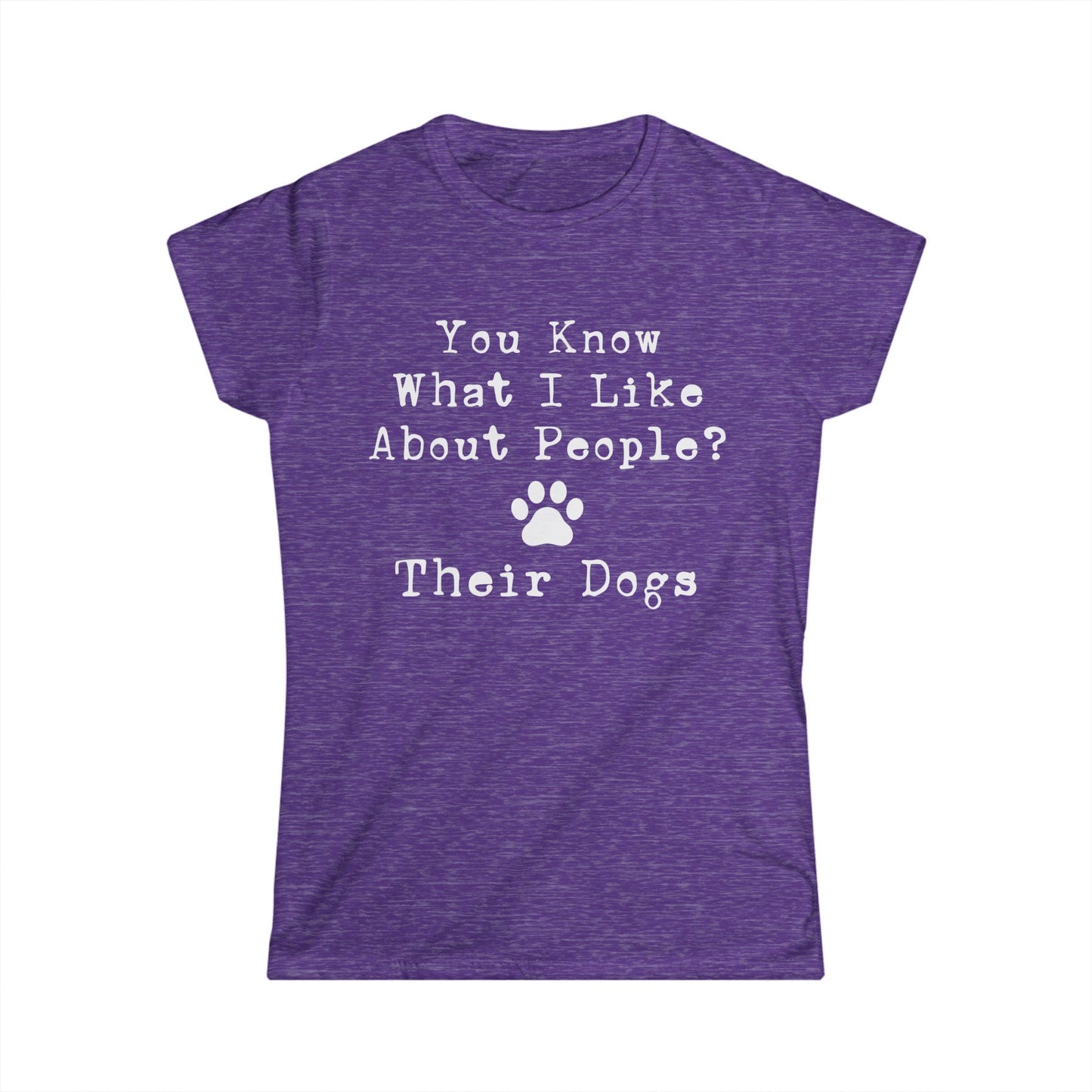 Female T-Shirt - Animal Lover - People's Dogs (1b)