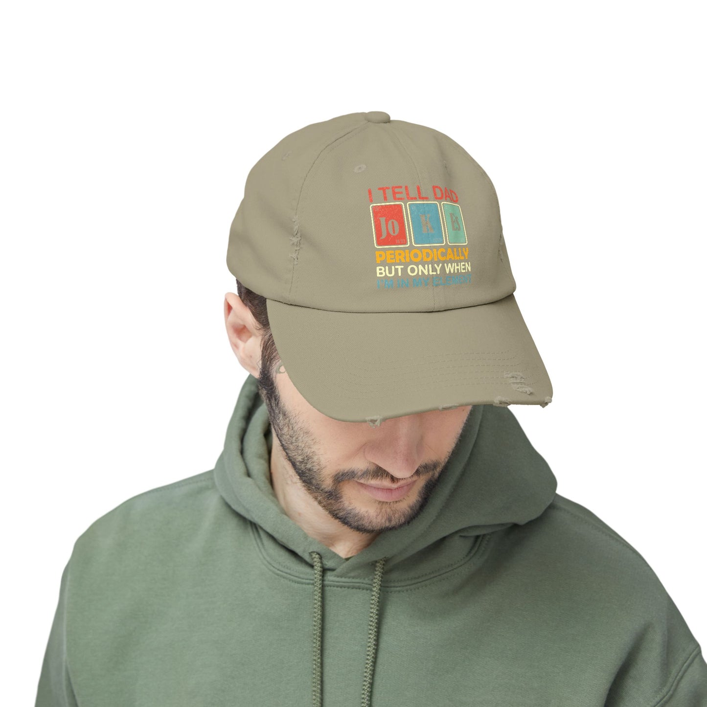 Distressed Cap - Dad / Funny - Dad Jokes (1)