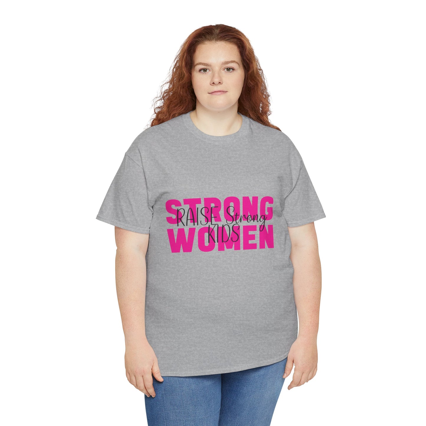 T-Shirt – Mom - Strong Women Raise Strong Kids (1)