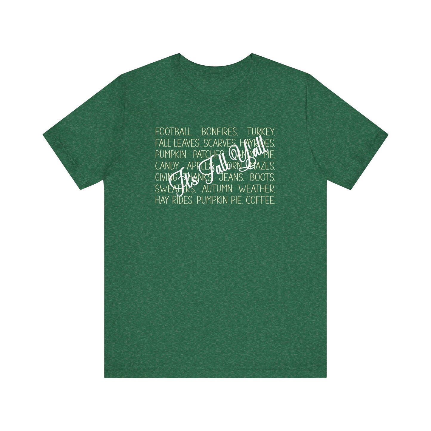 T-shirt - Autumn - It's Fall Y'all (1a)