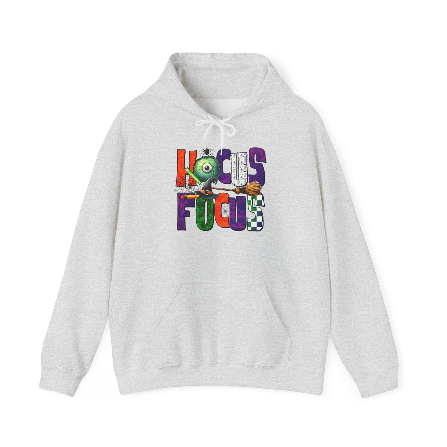 Heavy Blend Hoodie - Teacher/Halloween - Hocus Focus (01a)