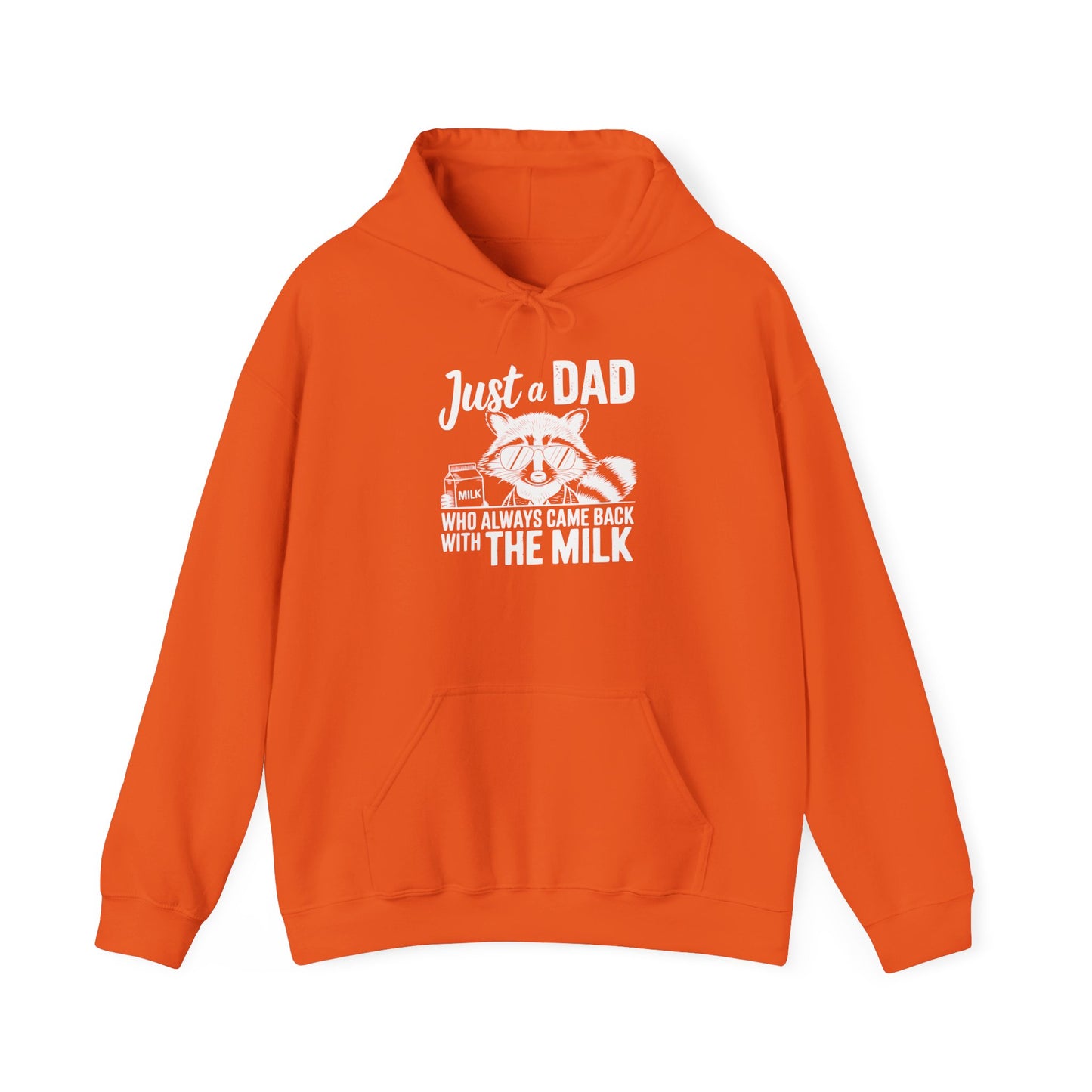 Hoodie - Dad - Just a Dad (1) - White Writing