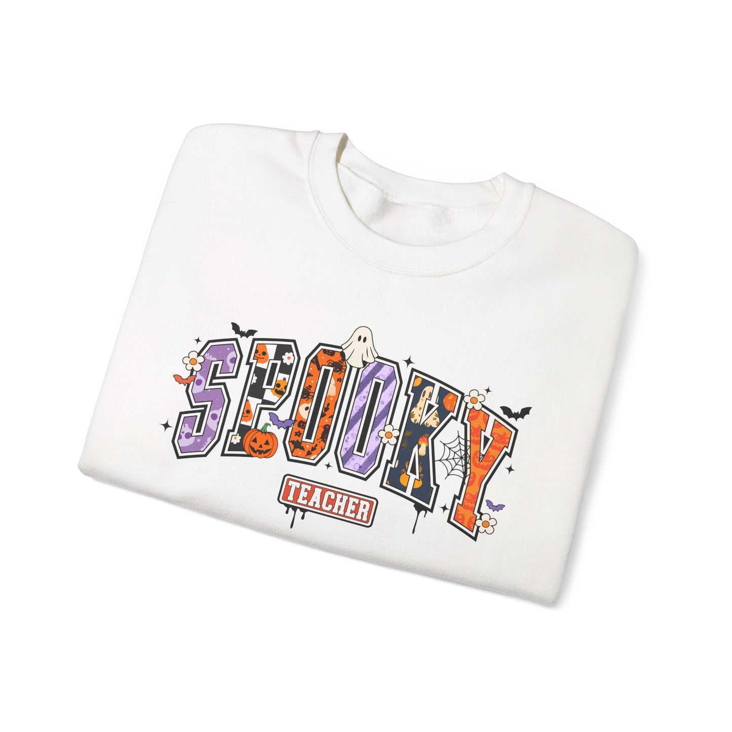 Sweatshirt - Teacher / Halloween - Spooky Teacher (1a)