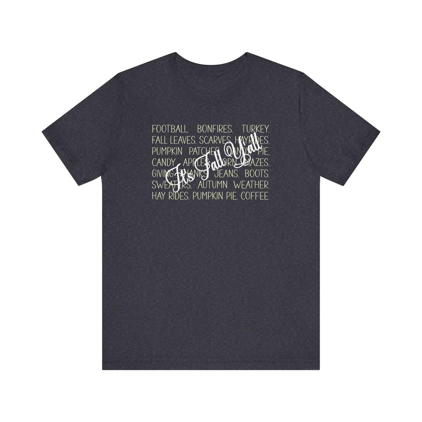 T-shirt - Autumn - It's Fall Y'all (1a)