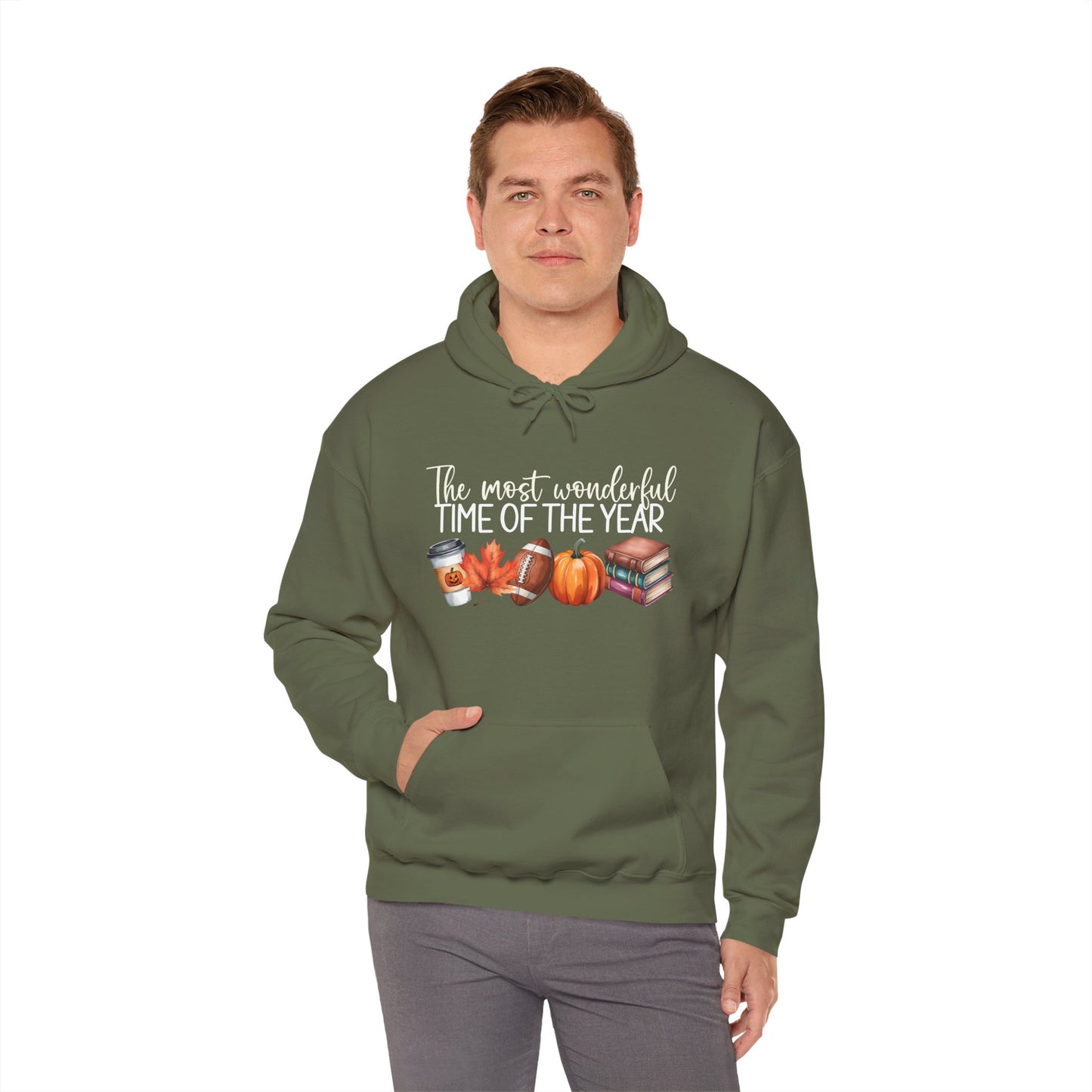 Heavy Blend Hoodie - Autumn - Most Wonderful Time of the Year