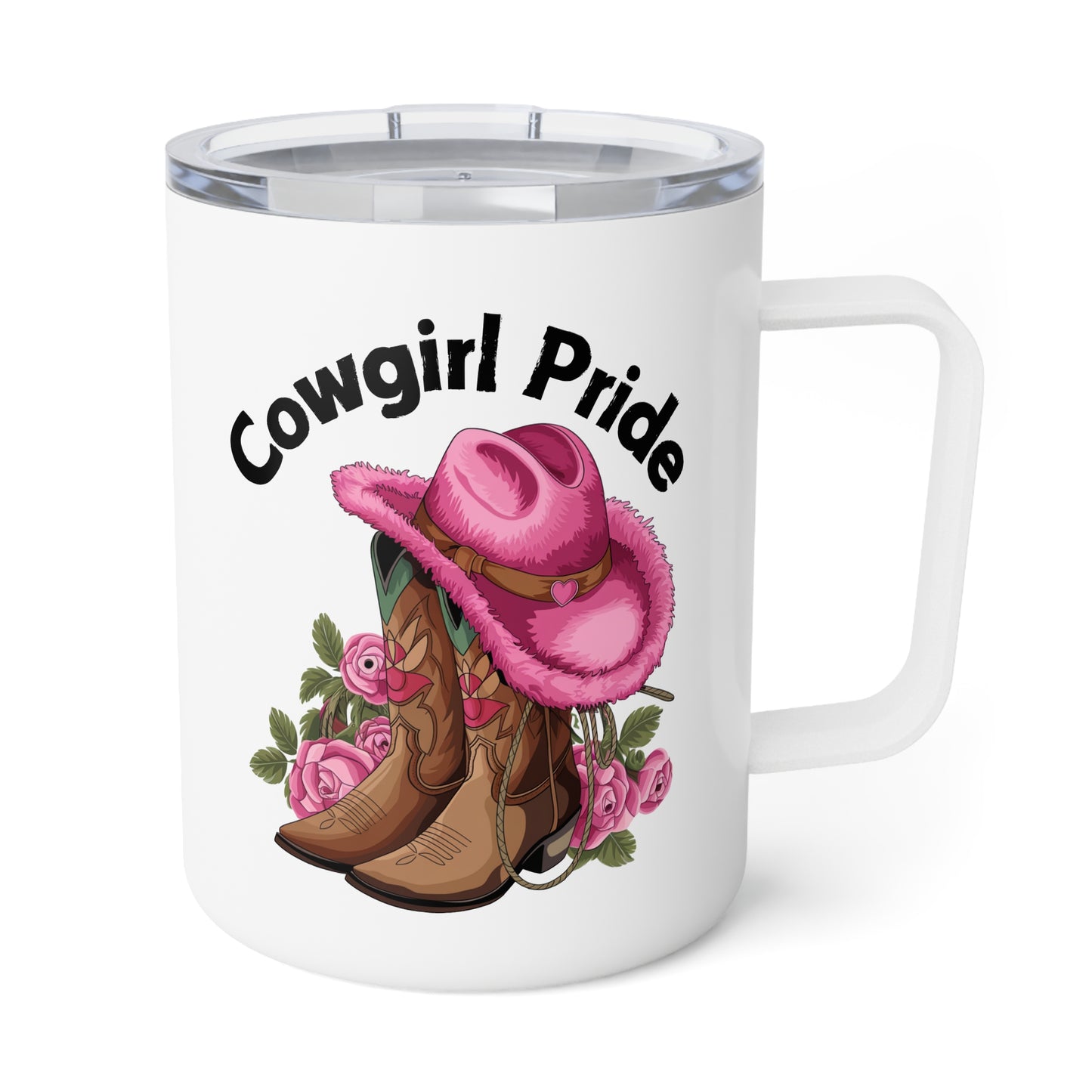 Insulated Coffee Mug - Cowgirl Pride (1)