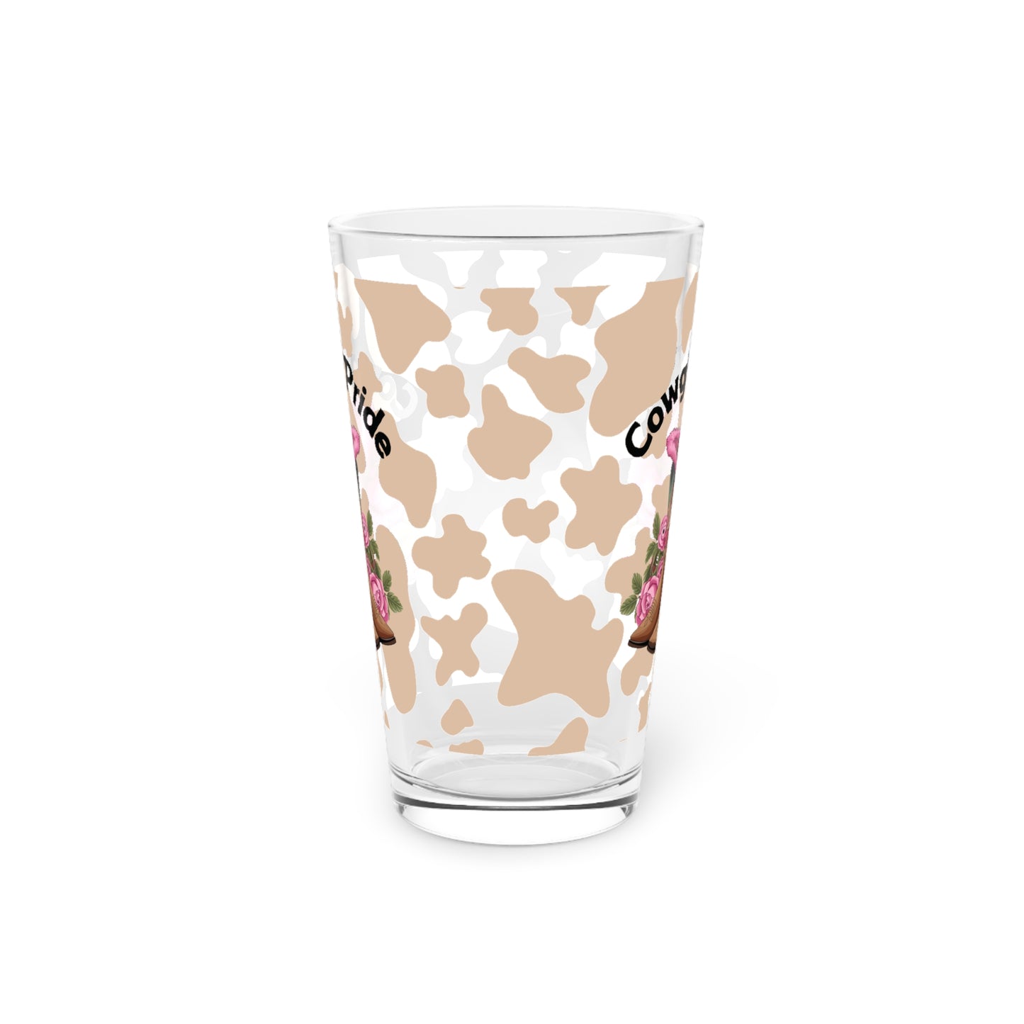 Pint Glass, 16oz - Cowgirl Pride (1)