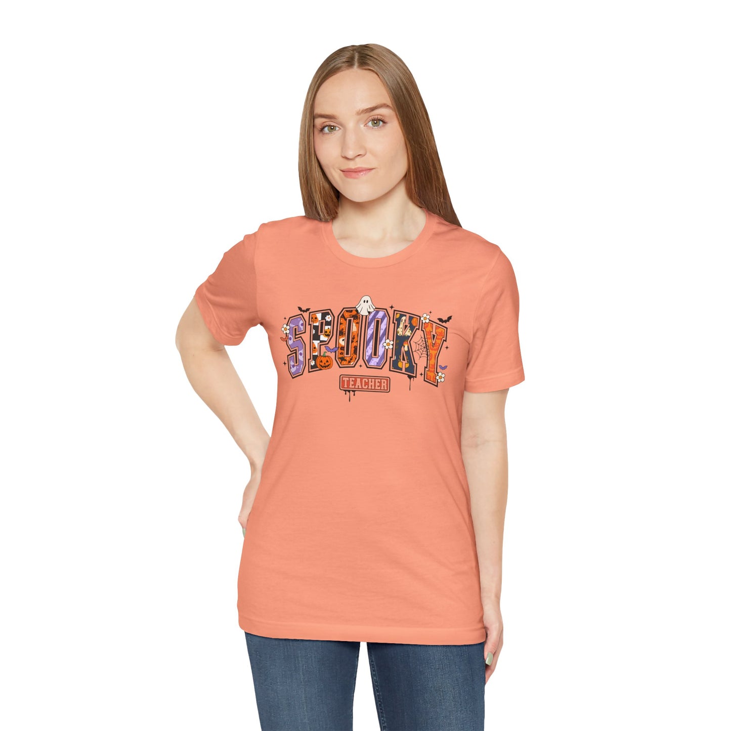 T-Shirt - Teacher / Halloween - Spooky Teacher (01a)