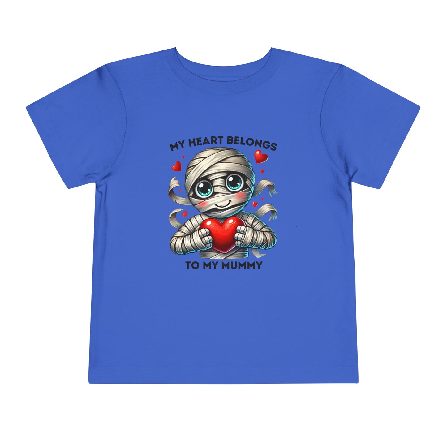 Toddler Tee - Halloween - My Heart Belongs to My Mummy (1a)