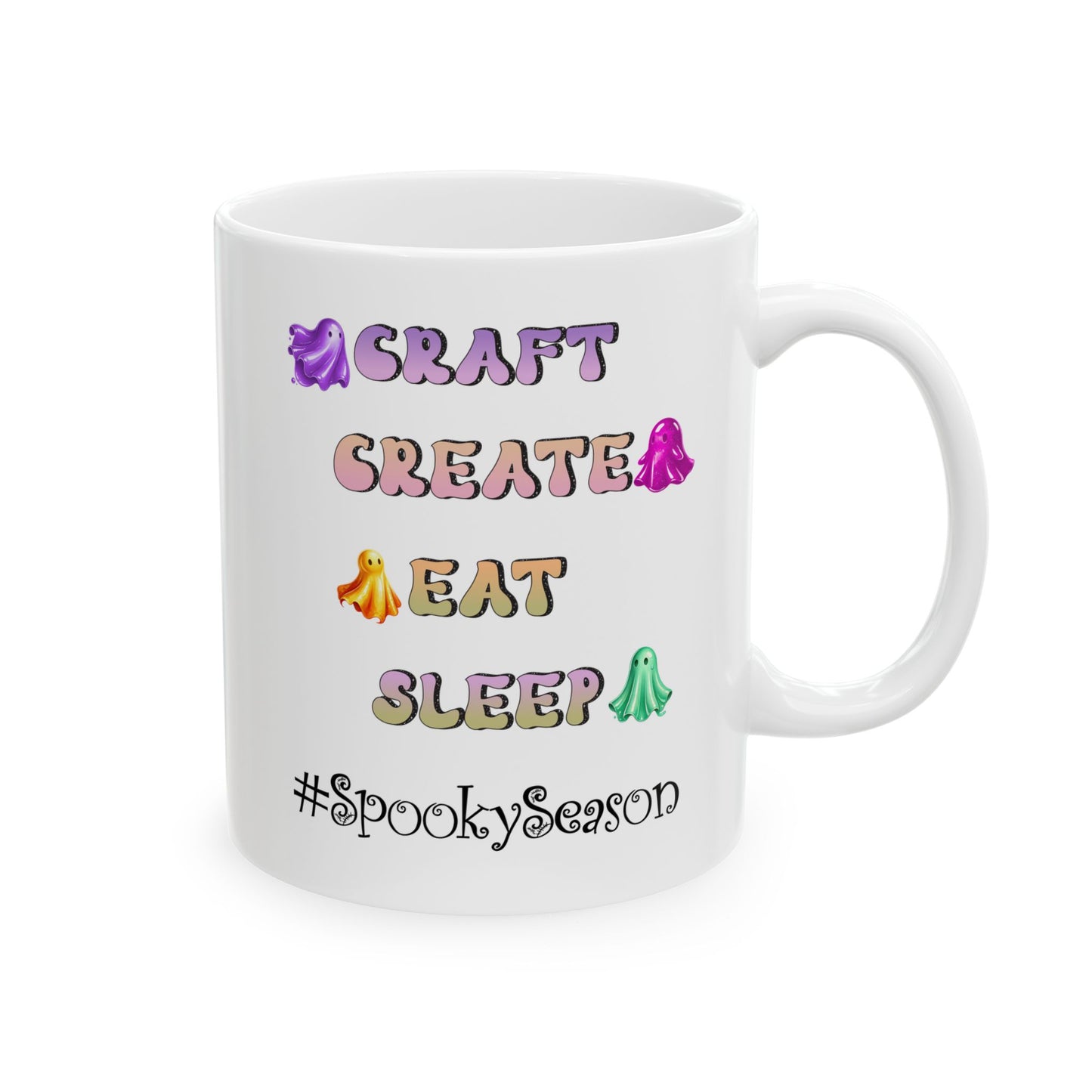 Ceramic Mug - Halloween - Craft Create Eat Sleep #spookyseason (01a)