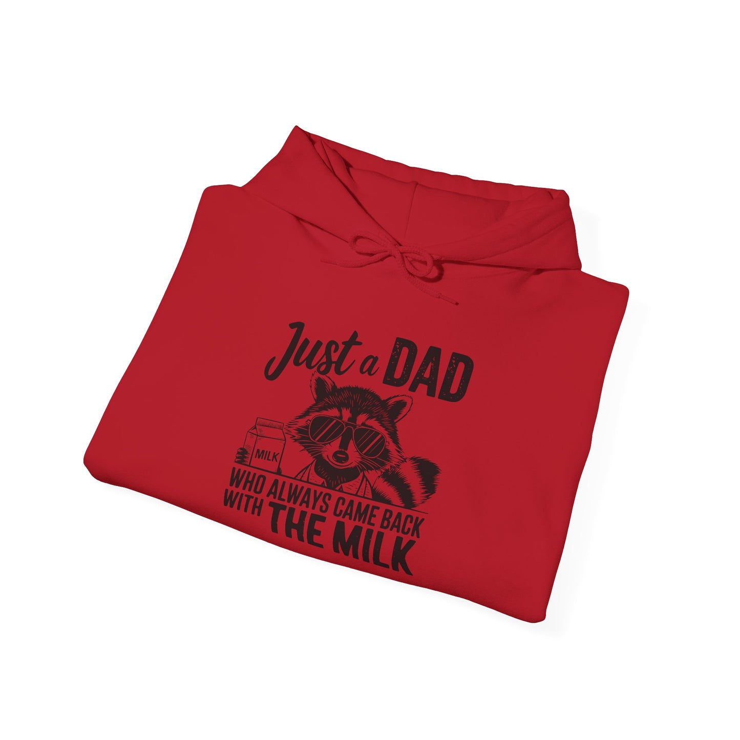 Hoodie - Dad / Funny - Just a Dad (1) - Black Writing