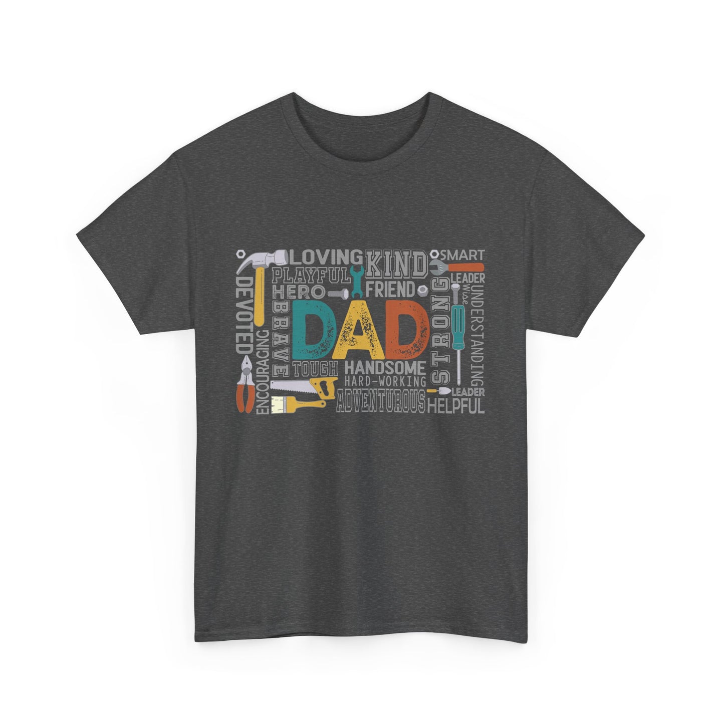 T-Shirt - Dad - Handyman Dad (1) - Light Writing