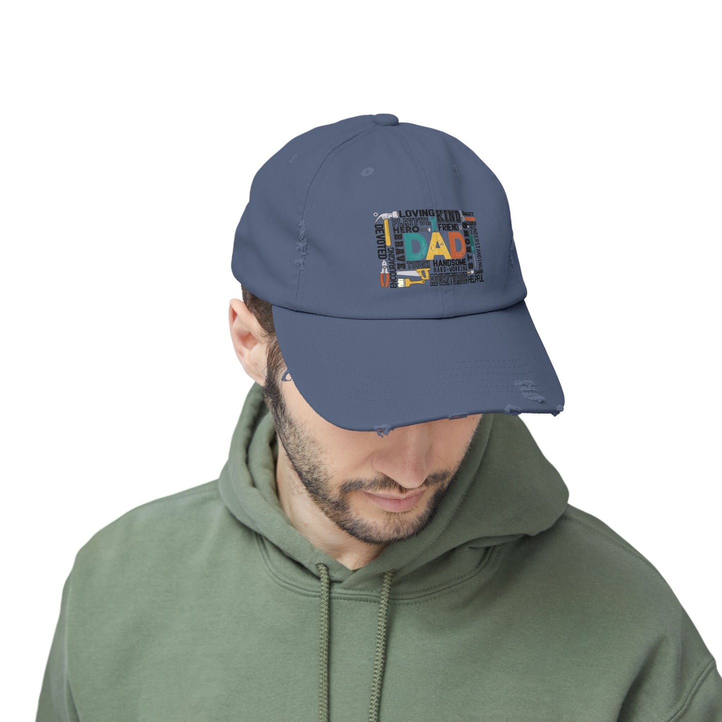 Distressed Cap - Dad - Handyman Dad (1)