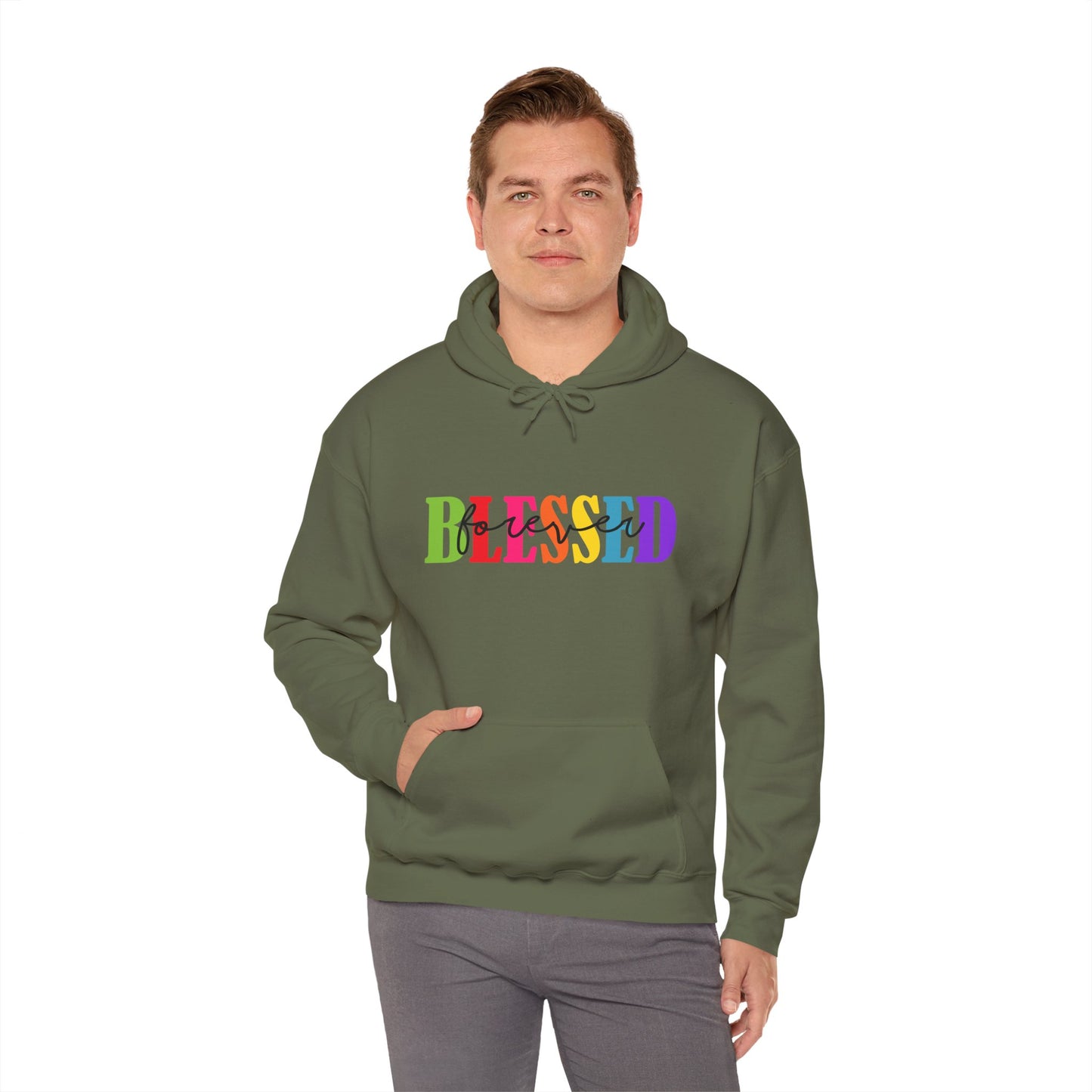 Heavy Blend Hoodie - Faith - Blessed (1a)