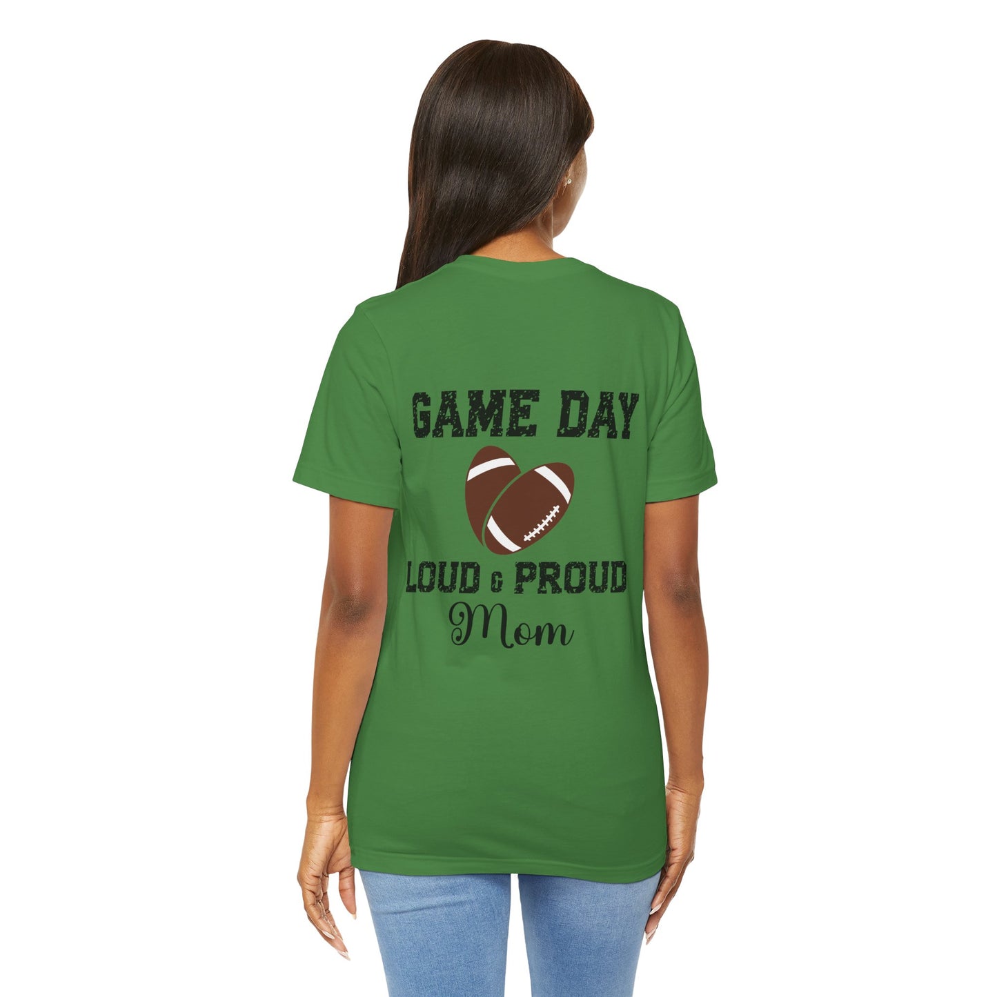 T-shirt - Football - Loud & Proud Mom (01a)