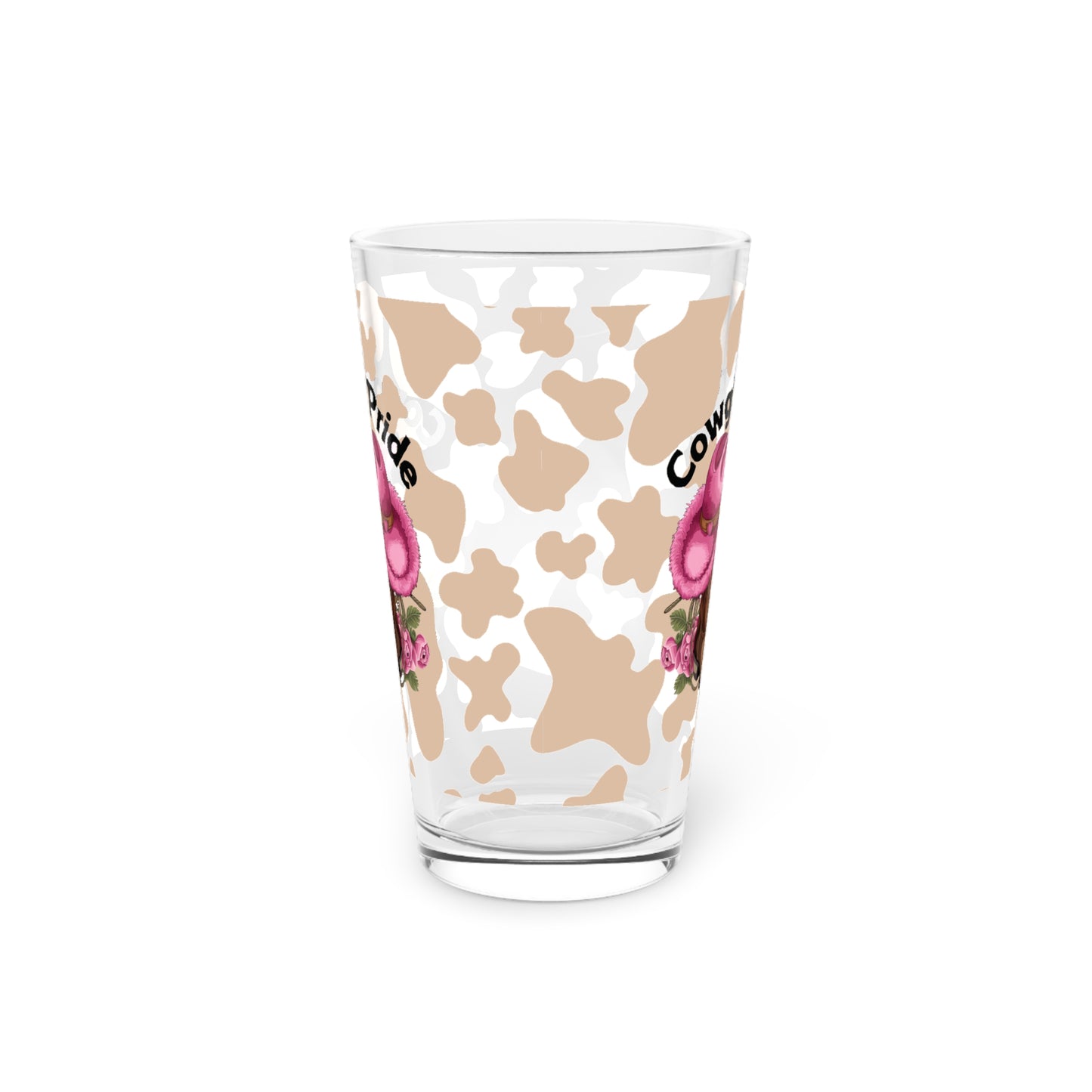 Pint Glass, 16oz - Cowgirl Pride (1)