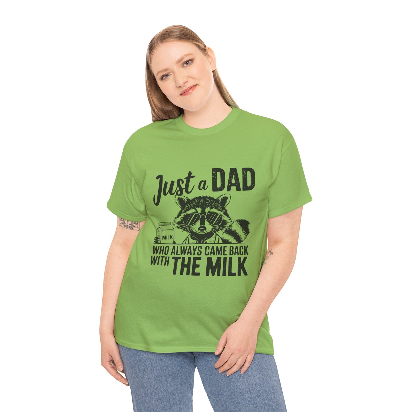 T-Shirt - Dad / Funny - Just a Dad (1) - Black Writing