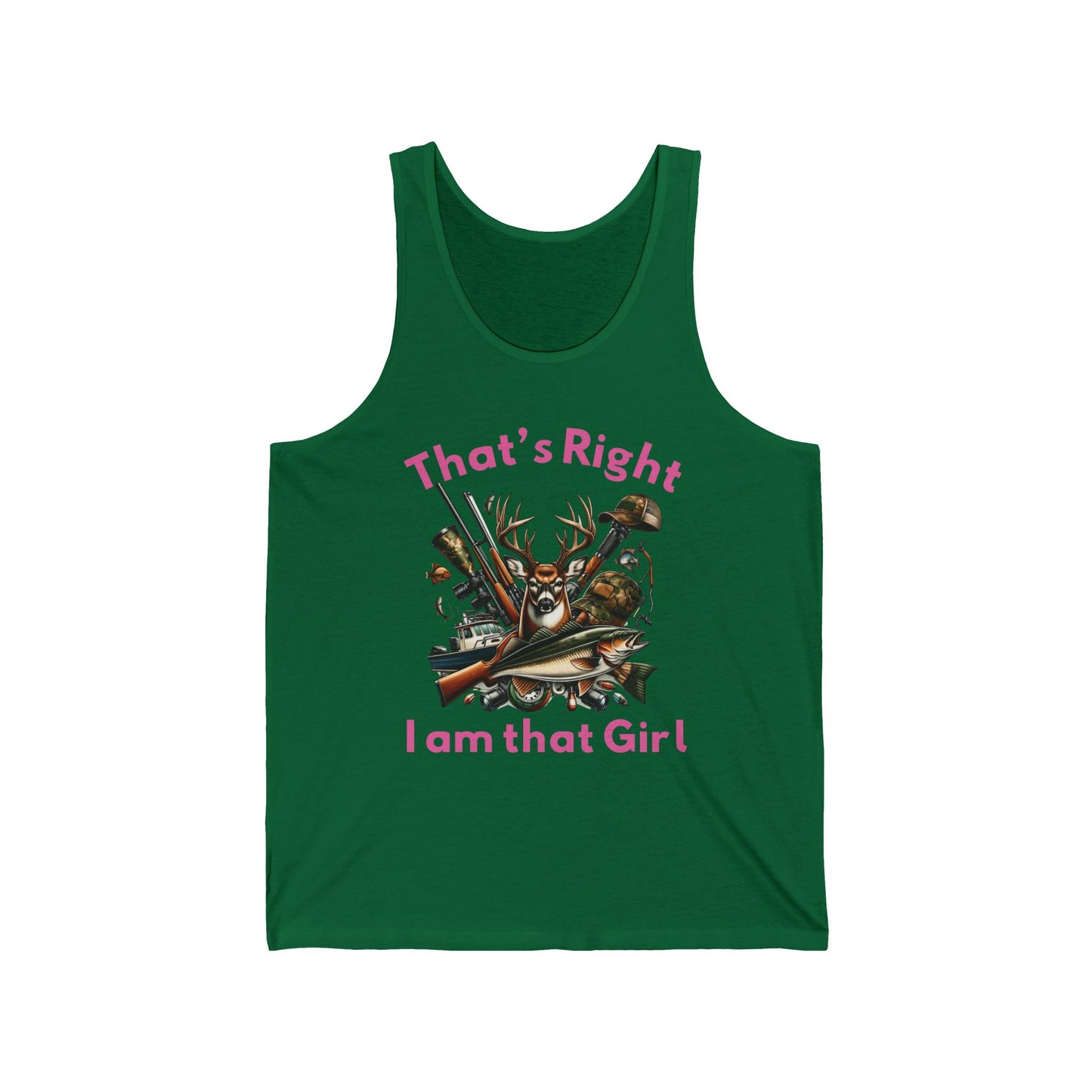 Female Tank Top - Hunter - I am that Girl (1)