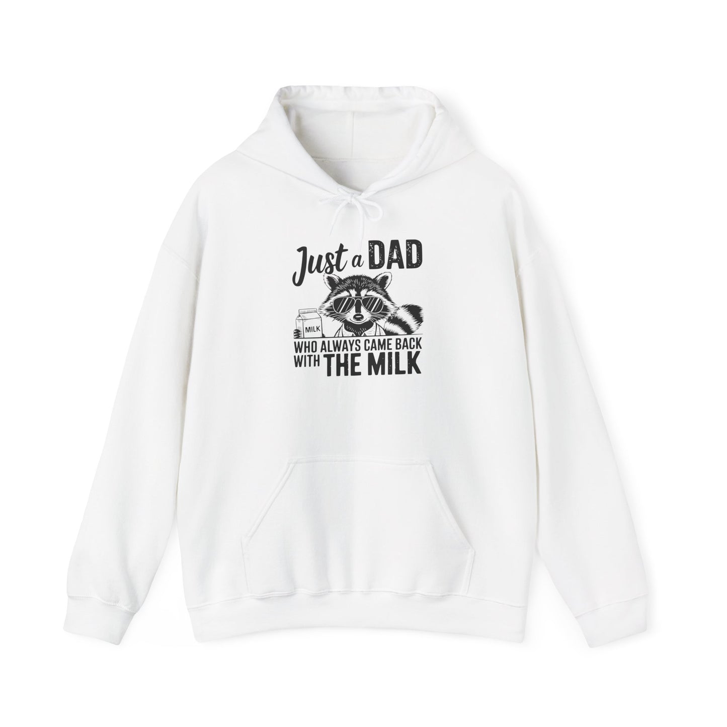 Hoodie - Dad / Funny - Just a Dad (1) - Black Writing