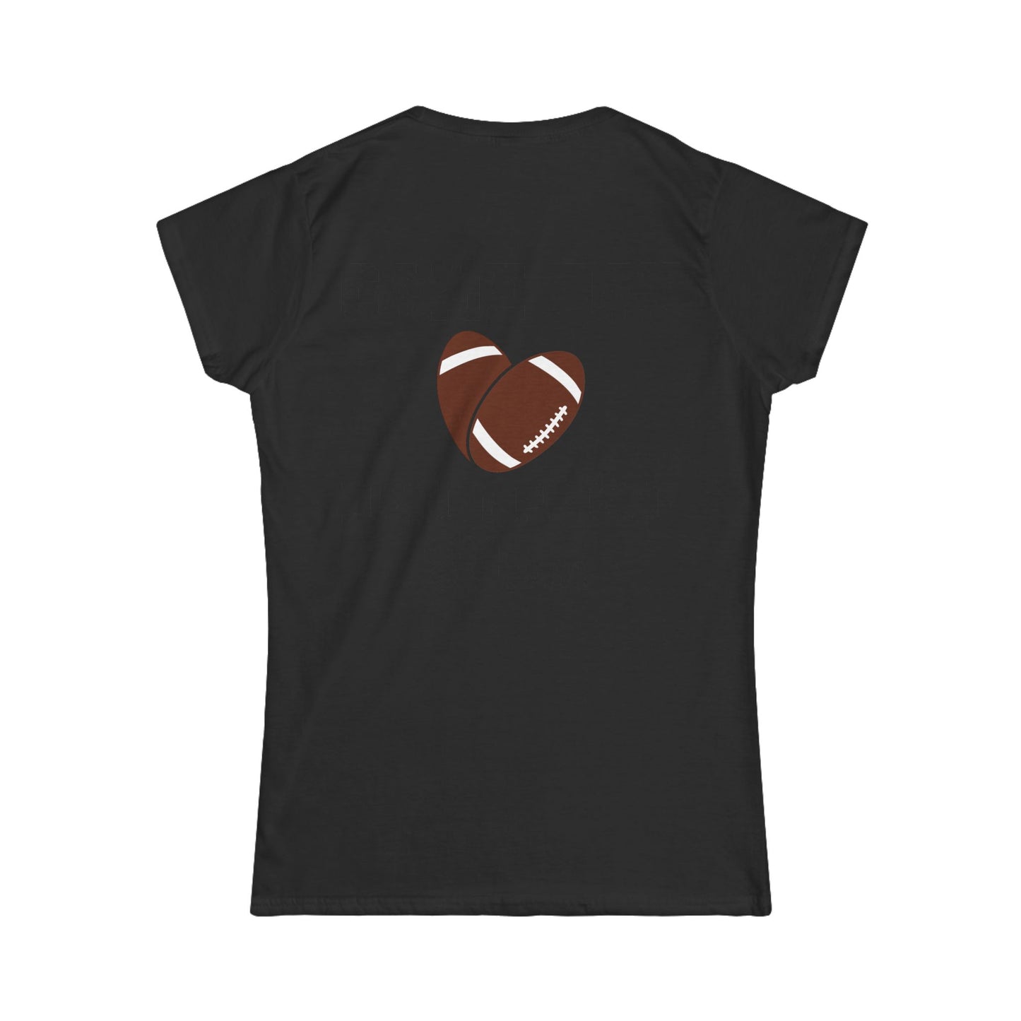 Female T-Shirt - Football - Loud & Proud Mom (01a)