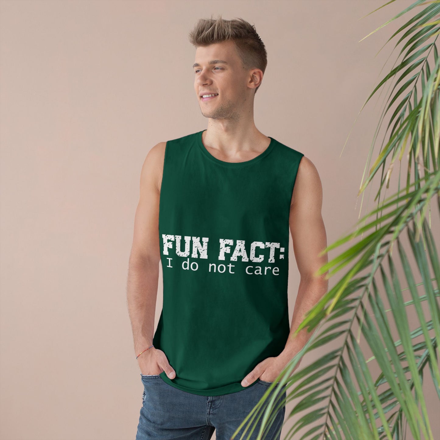 Sleeveless - Funny - Fun Fact: I Do Not Care