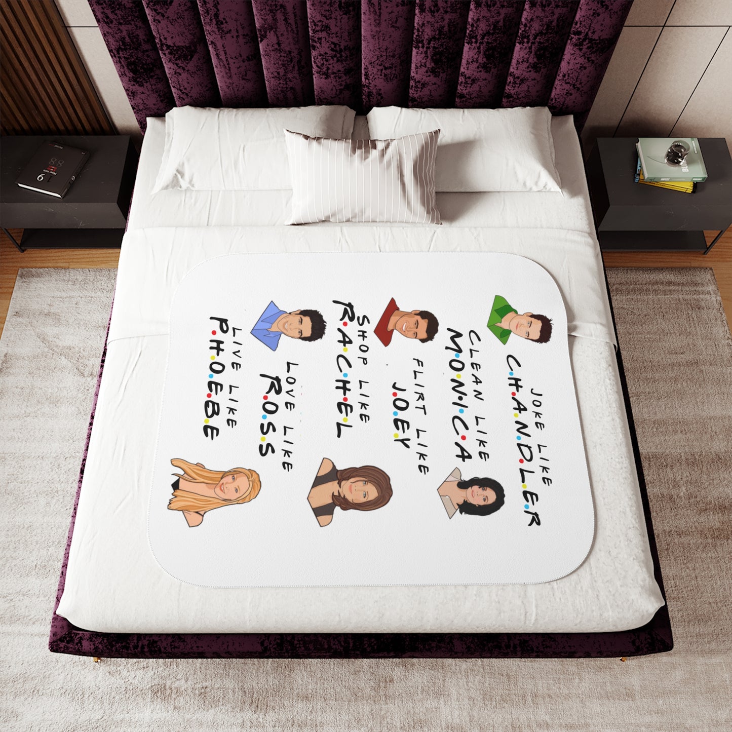 Sherpa Blanket - Friends Inspired