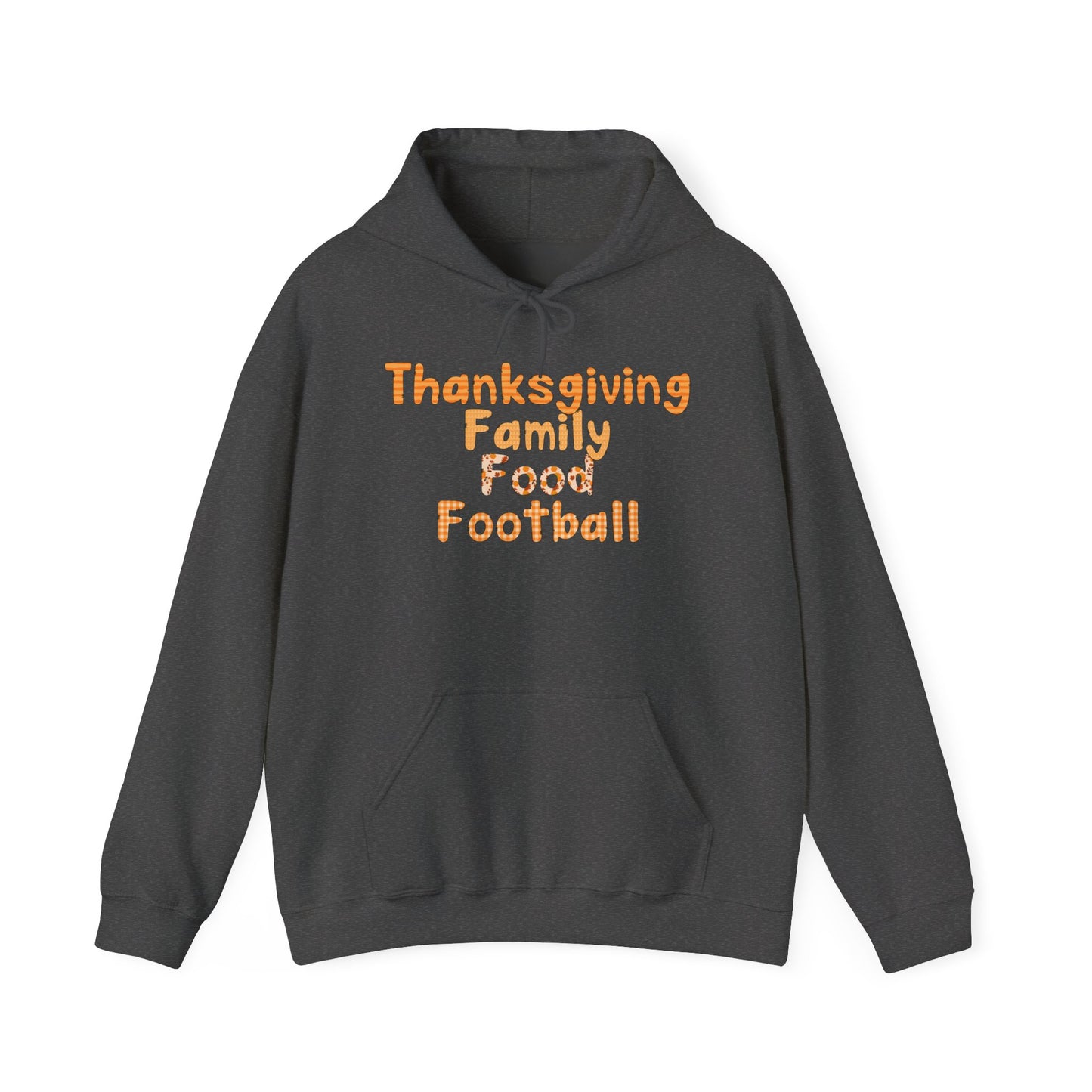 Heavy Blend Hoodie - Thanksgiving - Family Food Football (1a)