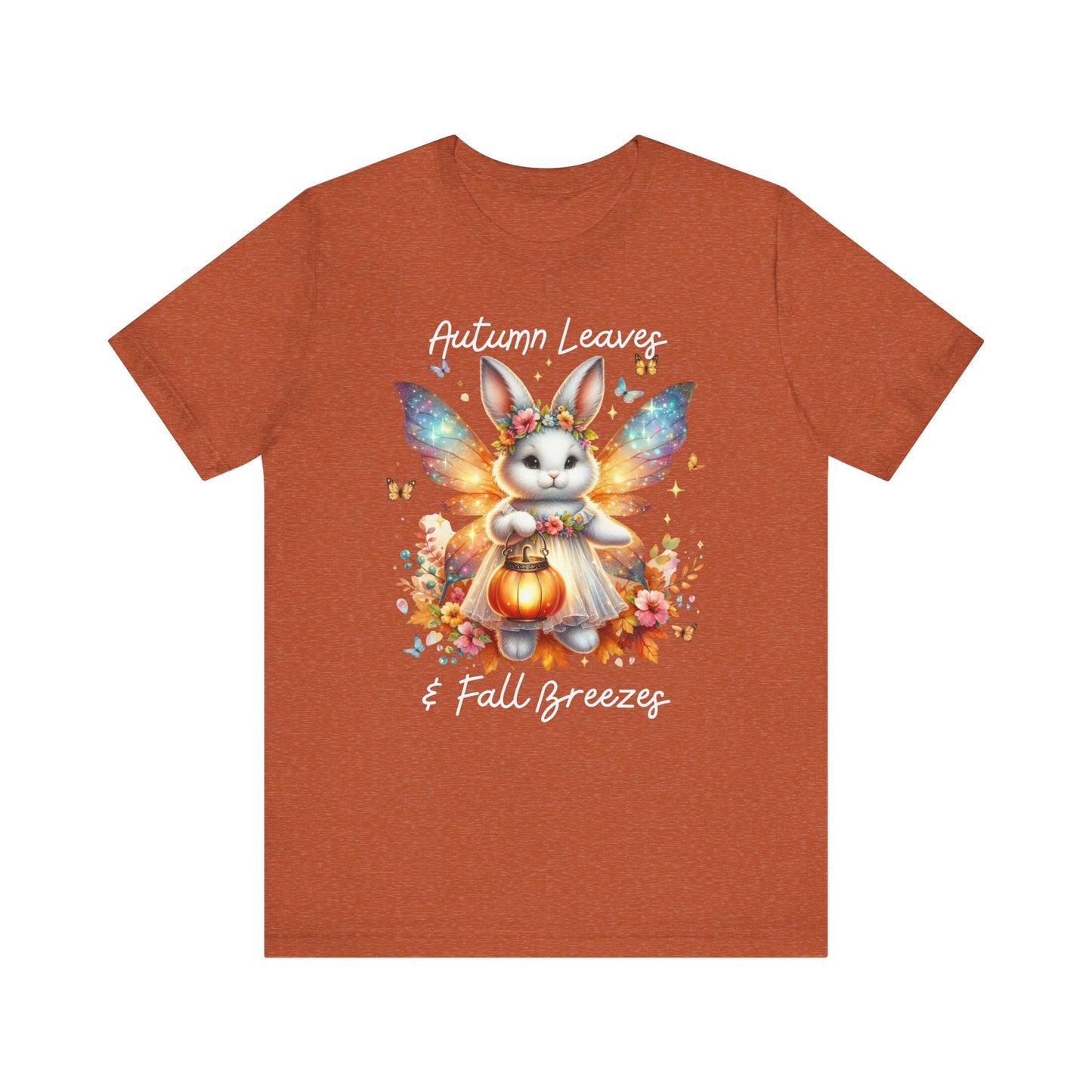 T-shirt - Autumn Leaves & Fall Breezes (01b)