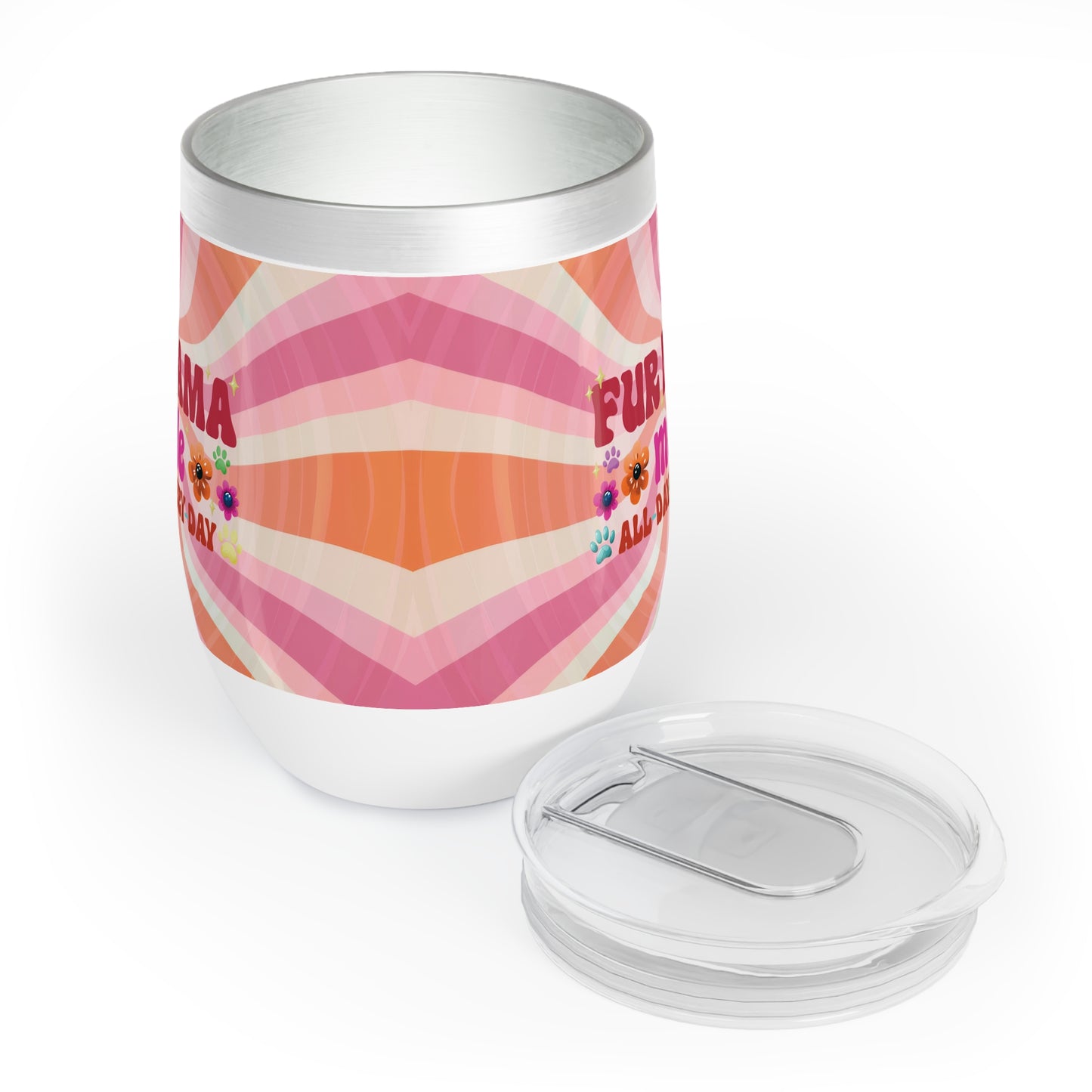 Wine Tumbler - Fur Mama (1)