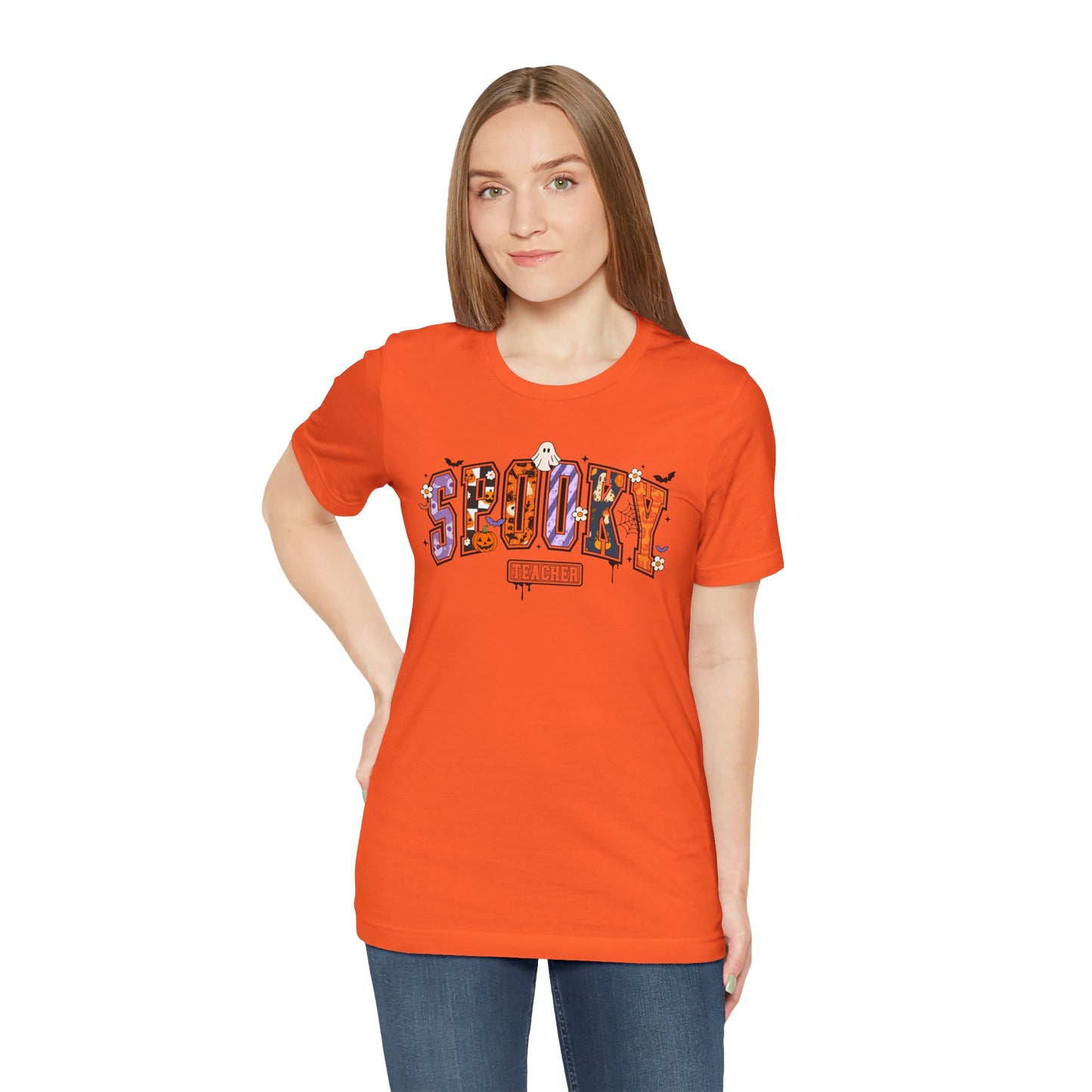 T-Shirt - Teacher / Halloween - Spooky Teacher (01a)