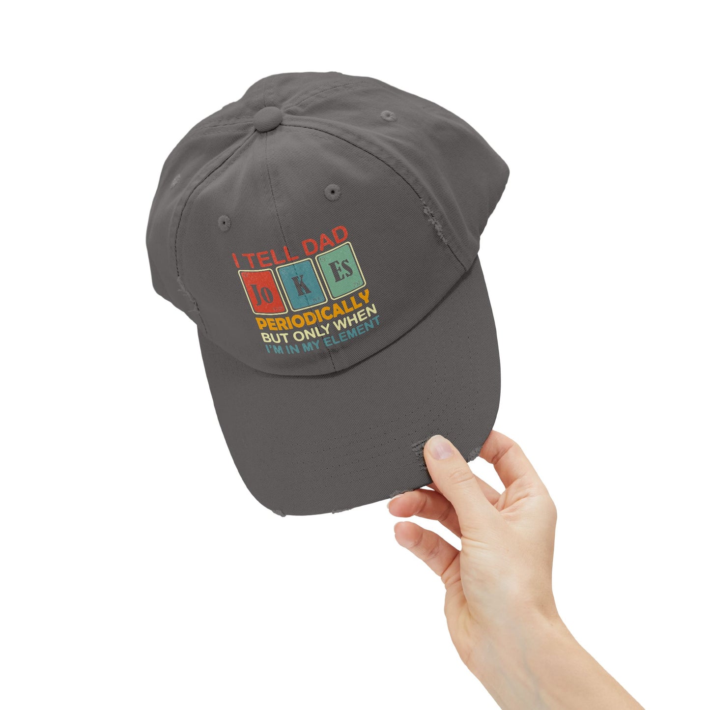 Distressed Cap - Dad / Funny - Dad Jokes (1)
