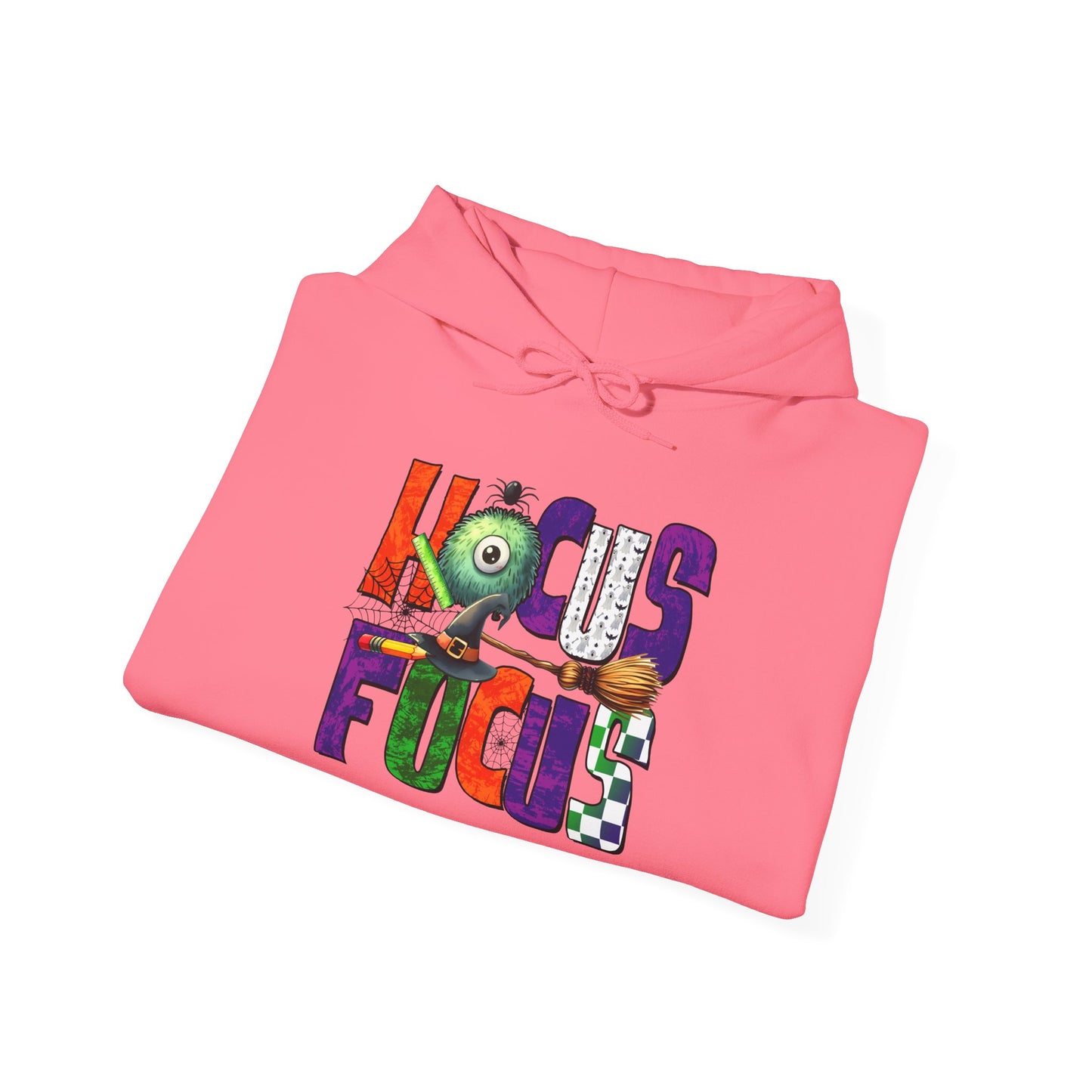 Heavy Blend Hoodie - Teacher/Halloween - Hocus Focus (01a)