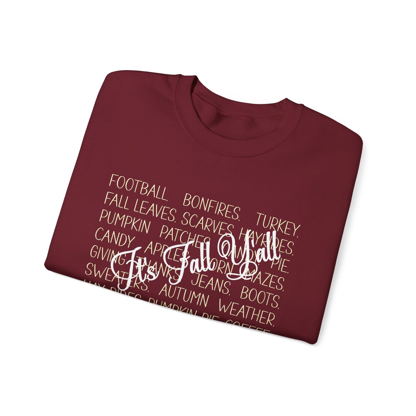 Sweatshirt - Autumn - It's Fall Y'all (1a)