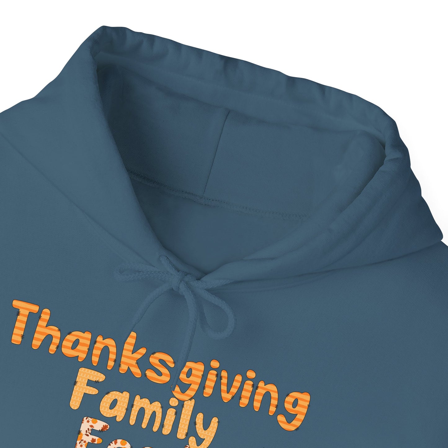 Heavy Blend Hoodie - Thanksgiving - Family Food Football (1a)
