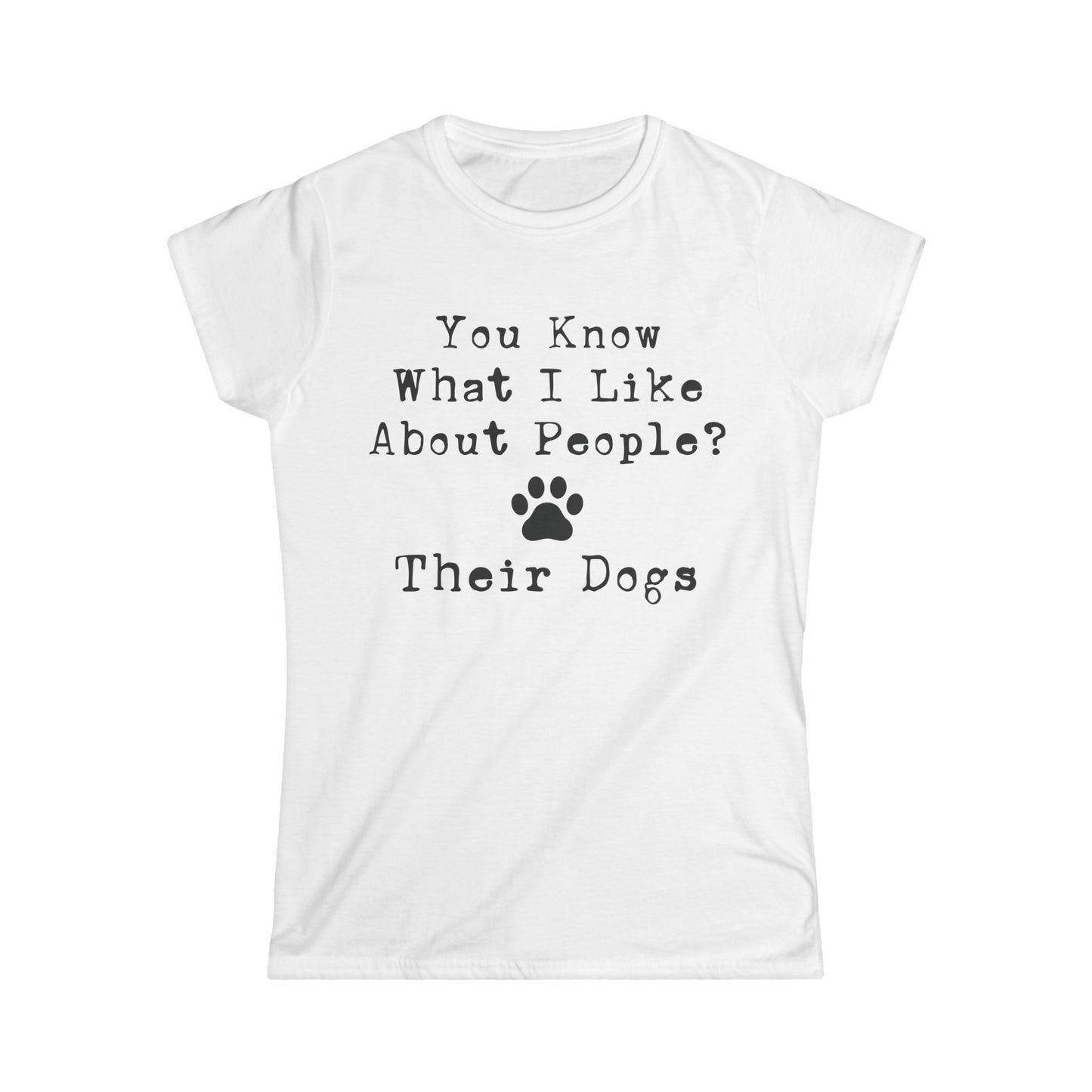 Female T-Shirt - Animal Lover - People's Dogs (1a)