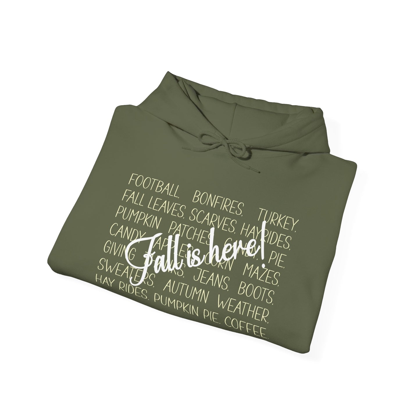 Heavy Blend Hoodie - Autumn - Fall is Here! (1a)