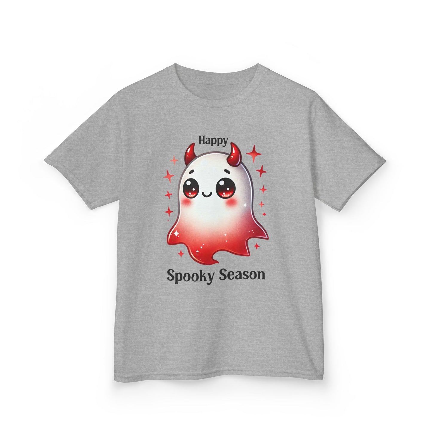 Child Tee - Halloween / Ghost - Happy Spooky Season (01a)