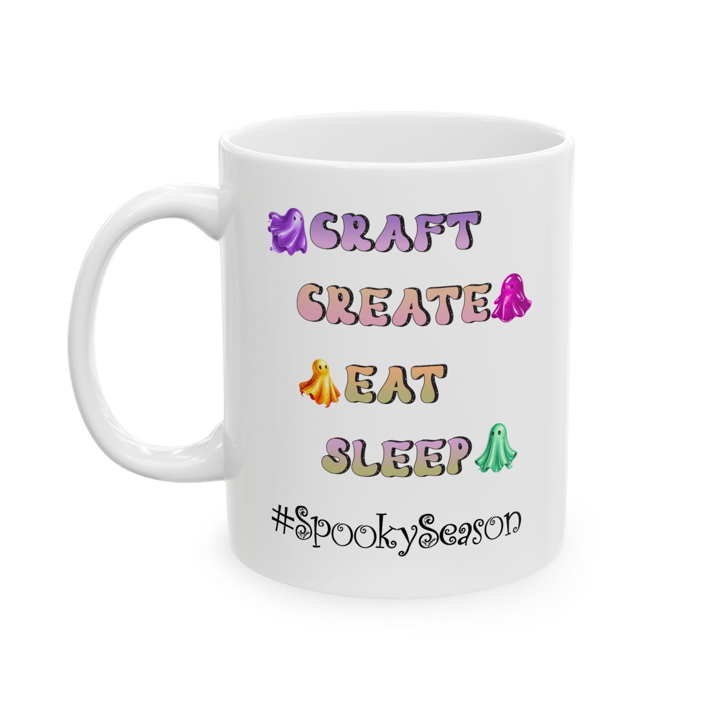 Ceramic Mug - Halloween - Craft Create Eat Sleep #spookyseason (01a)