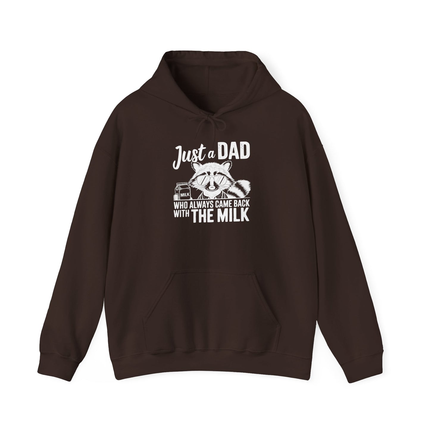 Hoodie - Dad - Just a Dad (1) - White Writing