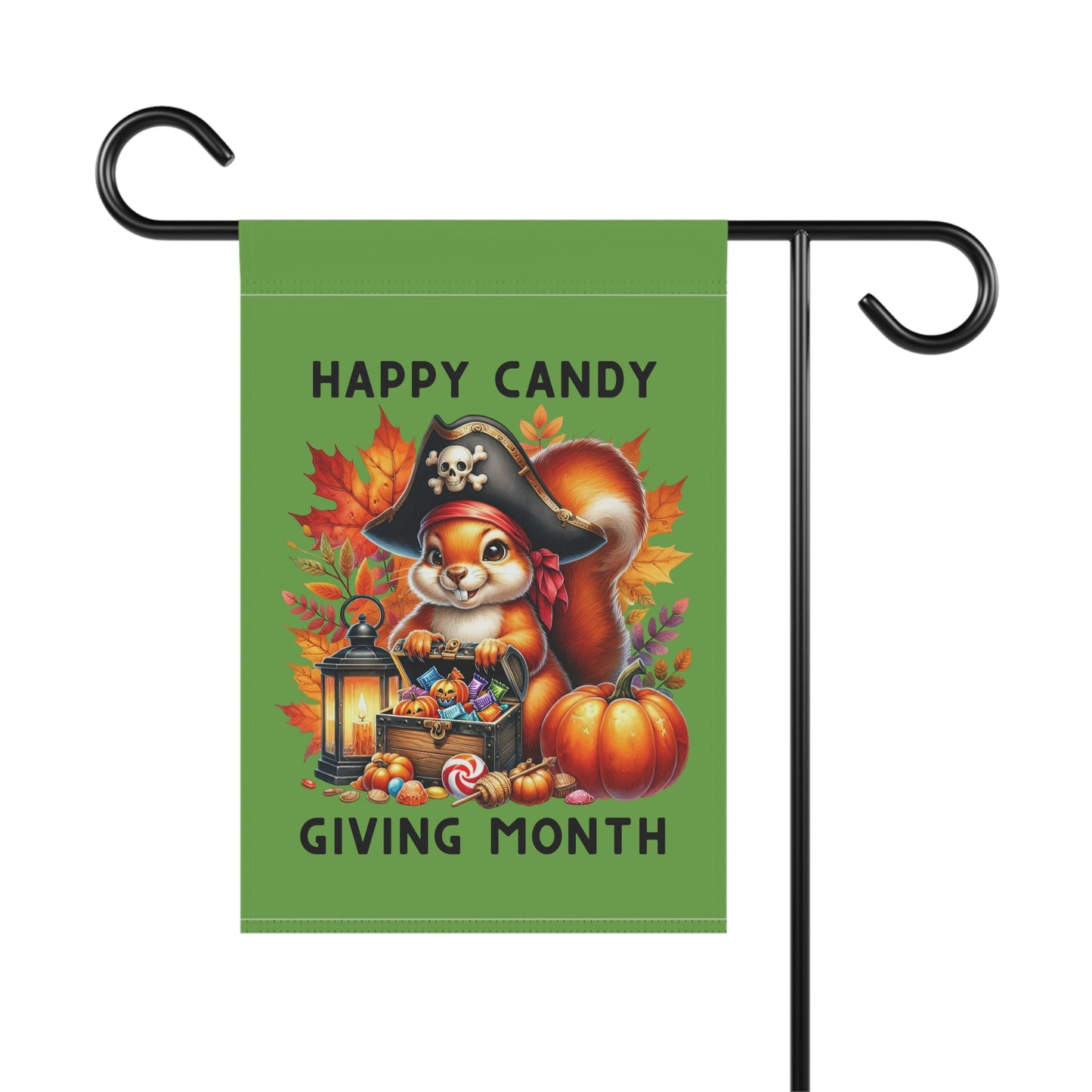 Garden Flag - Halloween - Happy Candy Giving Month (02a)