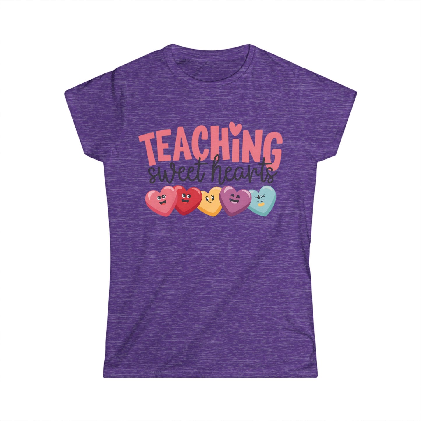 Female T-Shirt - Teacher / Valentine - Teaching Sweet Hearts (01)