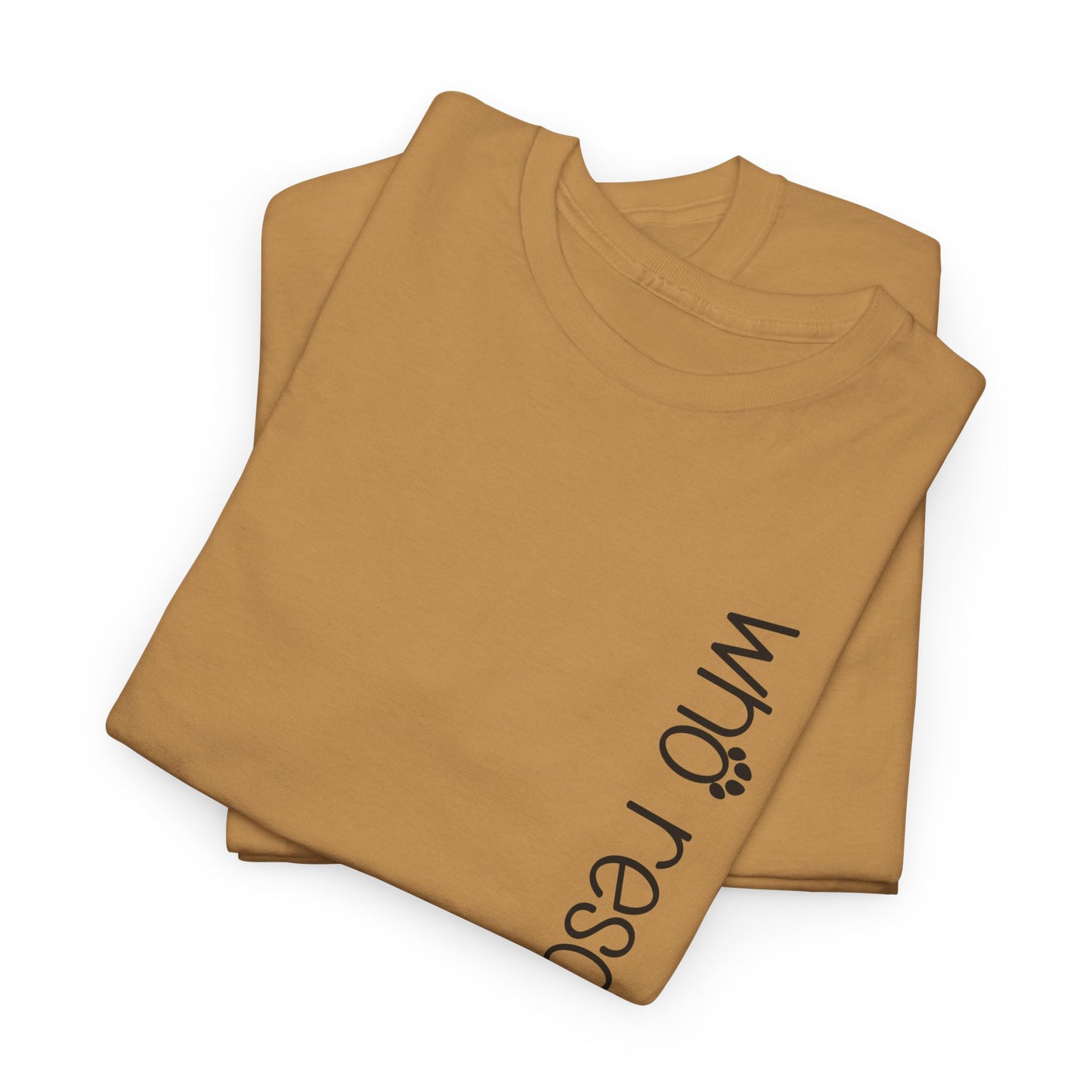 T-Shirt - Animal Lover - 'Who Rescued Who?'