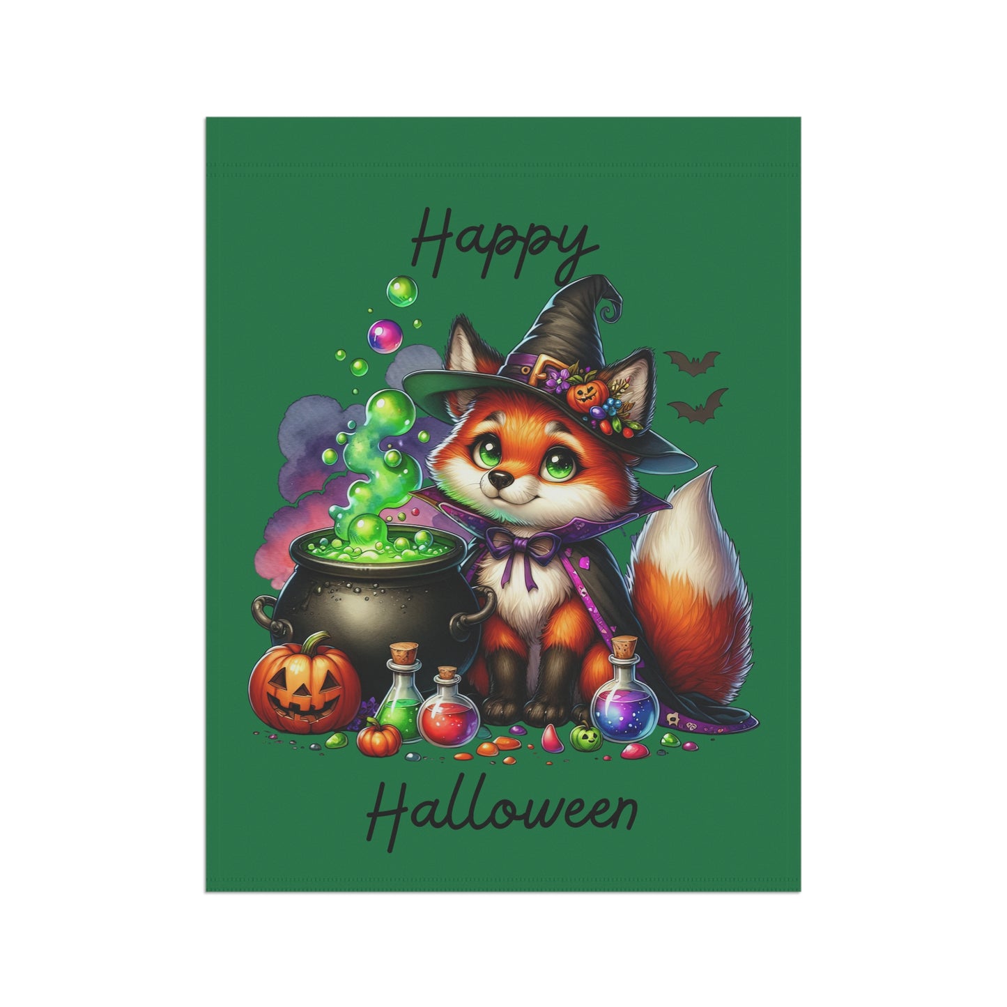 Garden Flag - Halloween - Happy Halloween (06a)